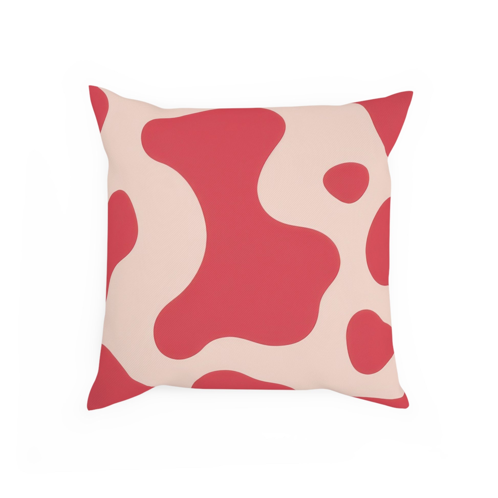 Red Jungle Cow Cushion, Artsulli - Art is Long, Life is Short, Home Decor, , , , , , , 