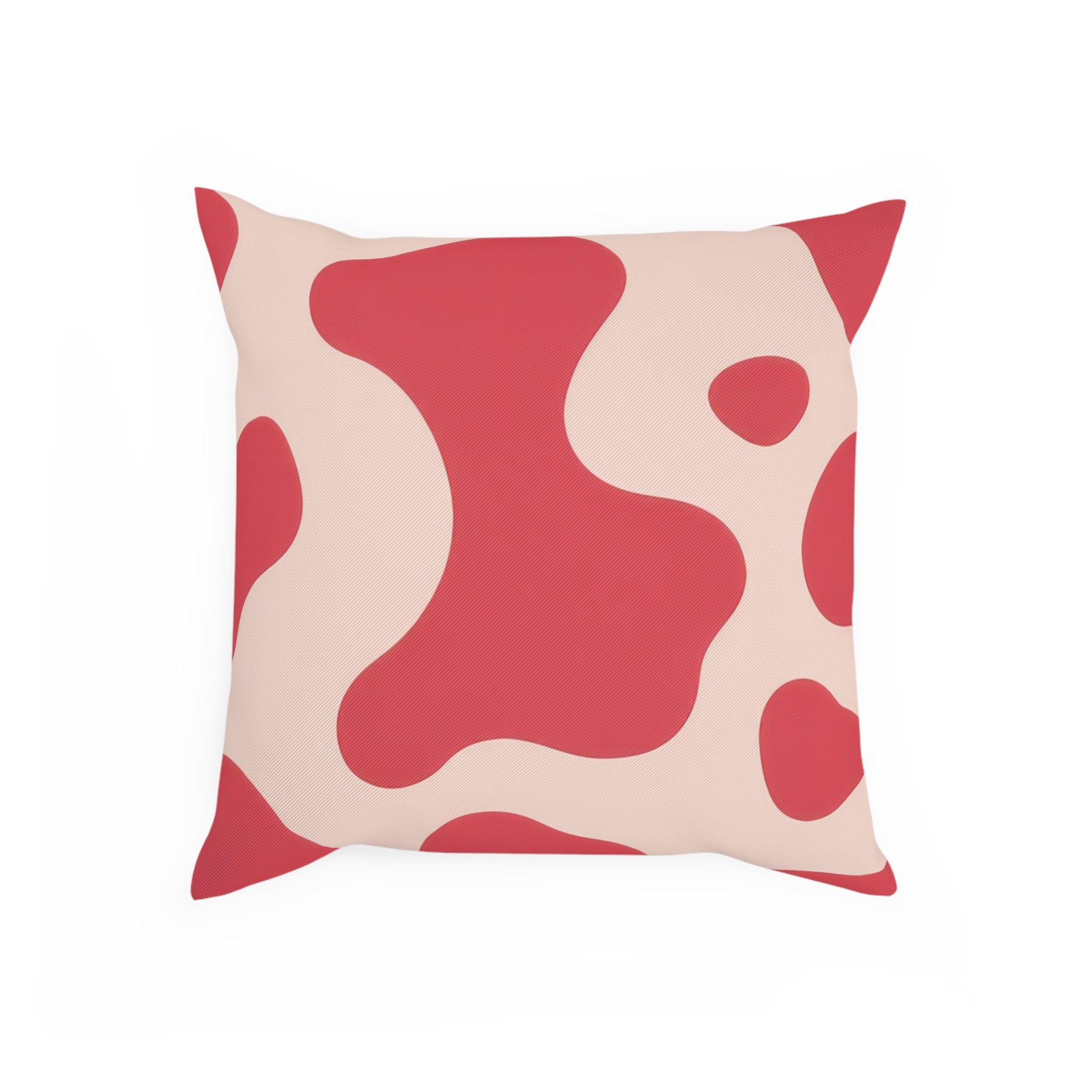 Red Jungle Cow Cushion, Artsulli - Art is Long, Life is Short, Home Decor, , , , , , , 