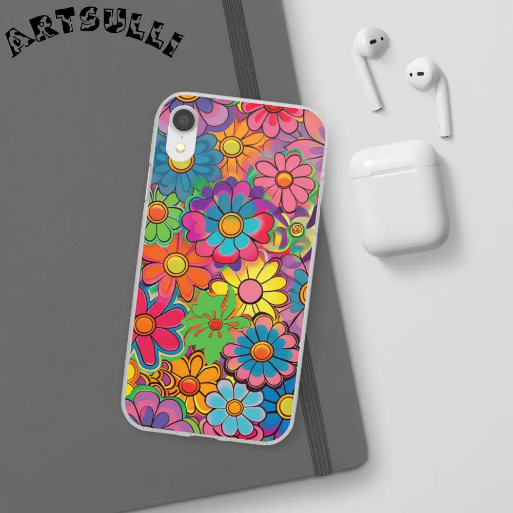 JAKKOUTTHEBXX Chromatic Daisy Dream Flexi Cases JAKKOUTTHEBXX