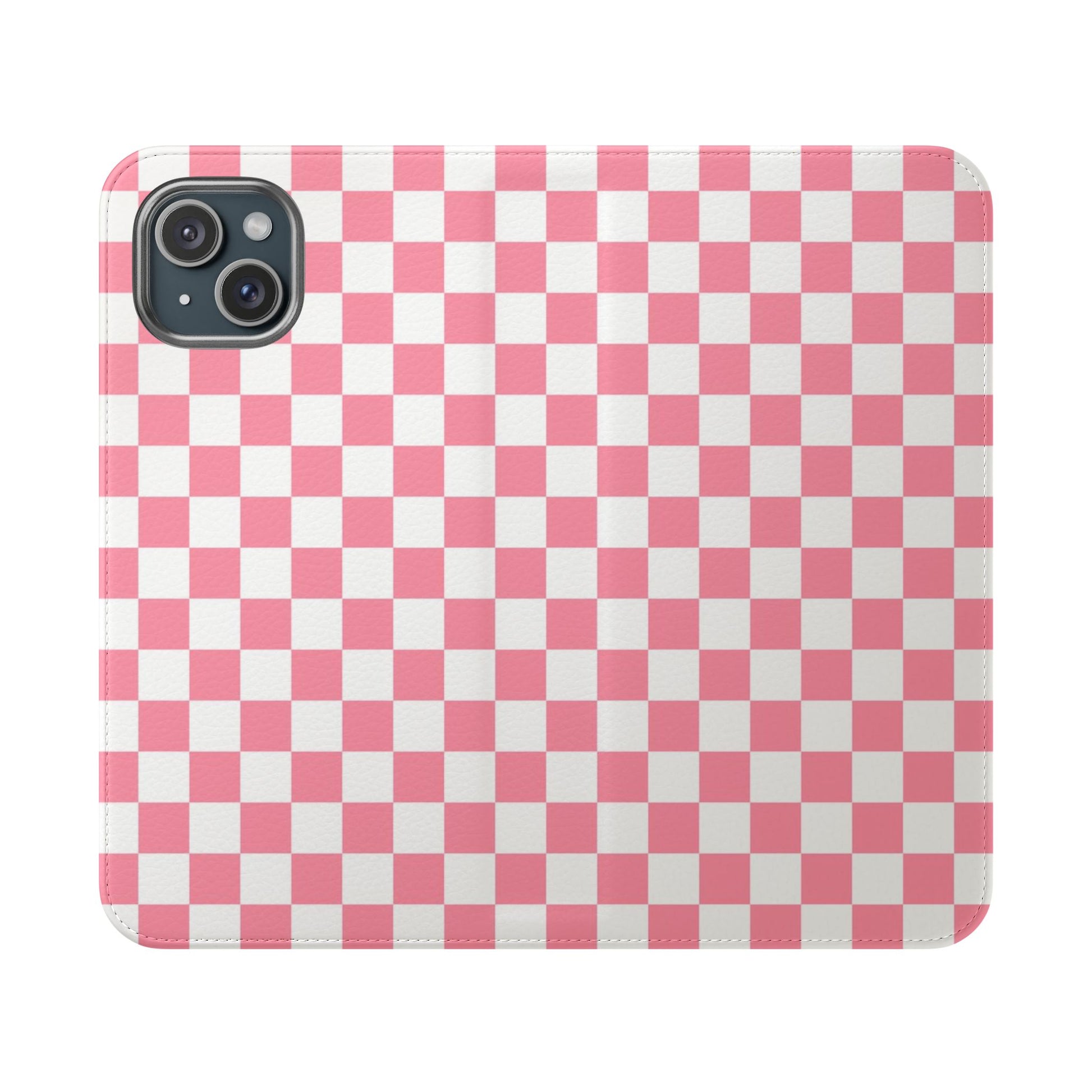 Brigandine Checkered Scene Flip Cases, Artsulli - Art is Long, Life is Short, Phone Case, Size, iPhone 15 Plus, , , , , 22533944401625834190