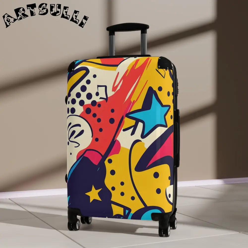 JAKKOUTTHEBXX Comic x Pop Art Suitcase JAKKOUTTHEBXX Artsulli - Art