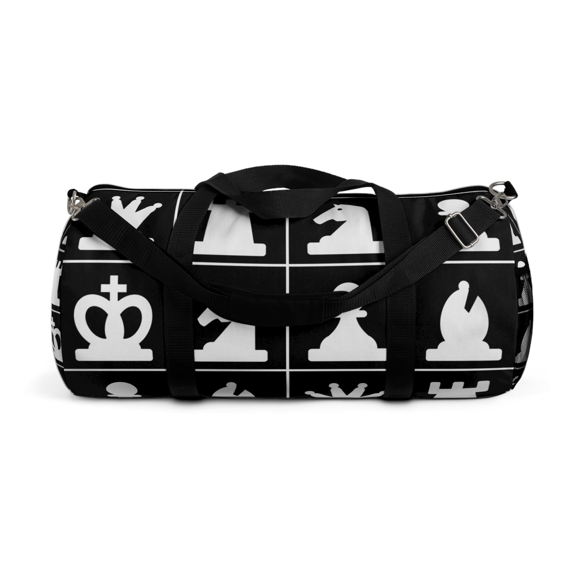 Chessboard Duffel Bag, Artsulli - Art is Long, Life is Short, Bags, Size, Large, , , , , 94613000267545783618