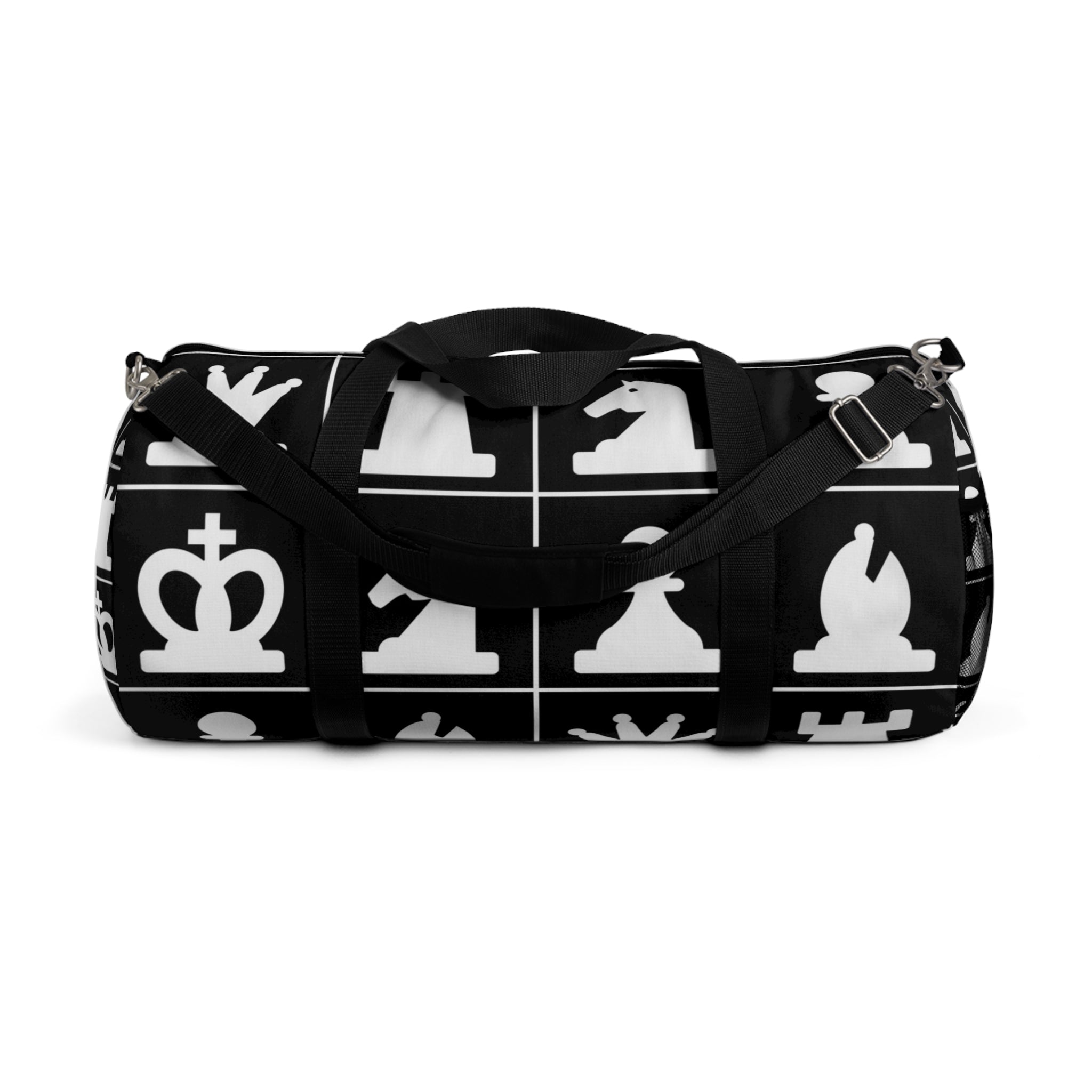 Chessboard Duffel Bag, Artsulli - Art is Long, Life is Short, Bags, Size, Large, , , , , 94613000267545783618