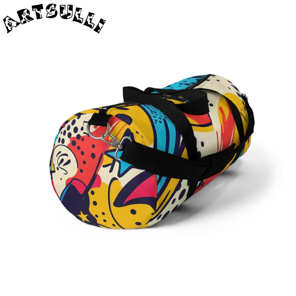 JAKKOUTTHEBXX Comic x Pop Art Duffel Bag JAKKOUTTHEBXX Artsulli