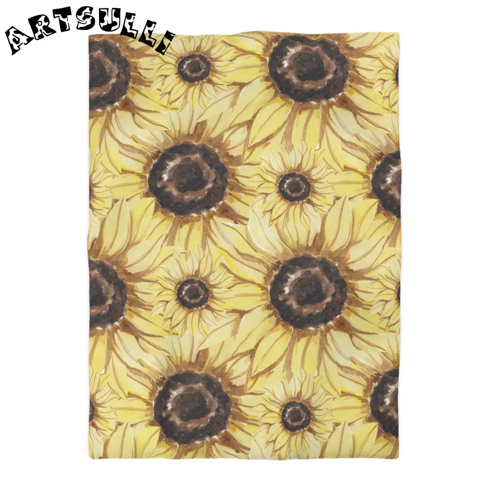 JAKKOUTTHEBXX Retro Anime Sunflower Microfiber Duvet Cover