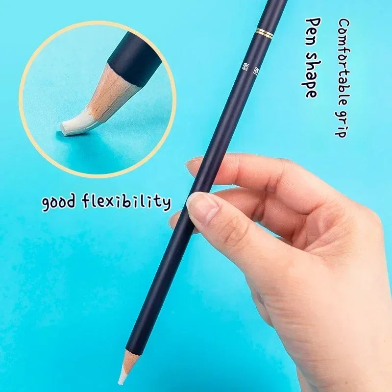 Buy The Best By Artsulli - Art is Long Life Short - Pencil Shape Erasers for Drawing Painting Sketching High Precision Professional