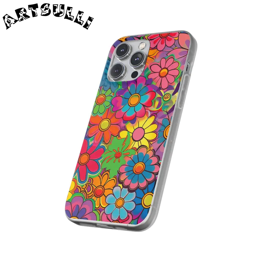 JAKKOUTTHEBXX Chromatic Daisy Dream Flexi Cases JAKKOUTTHEBXX