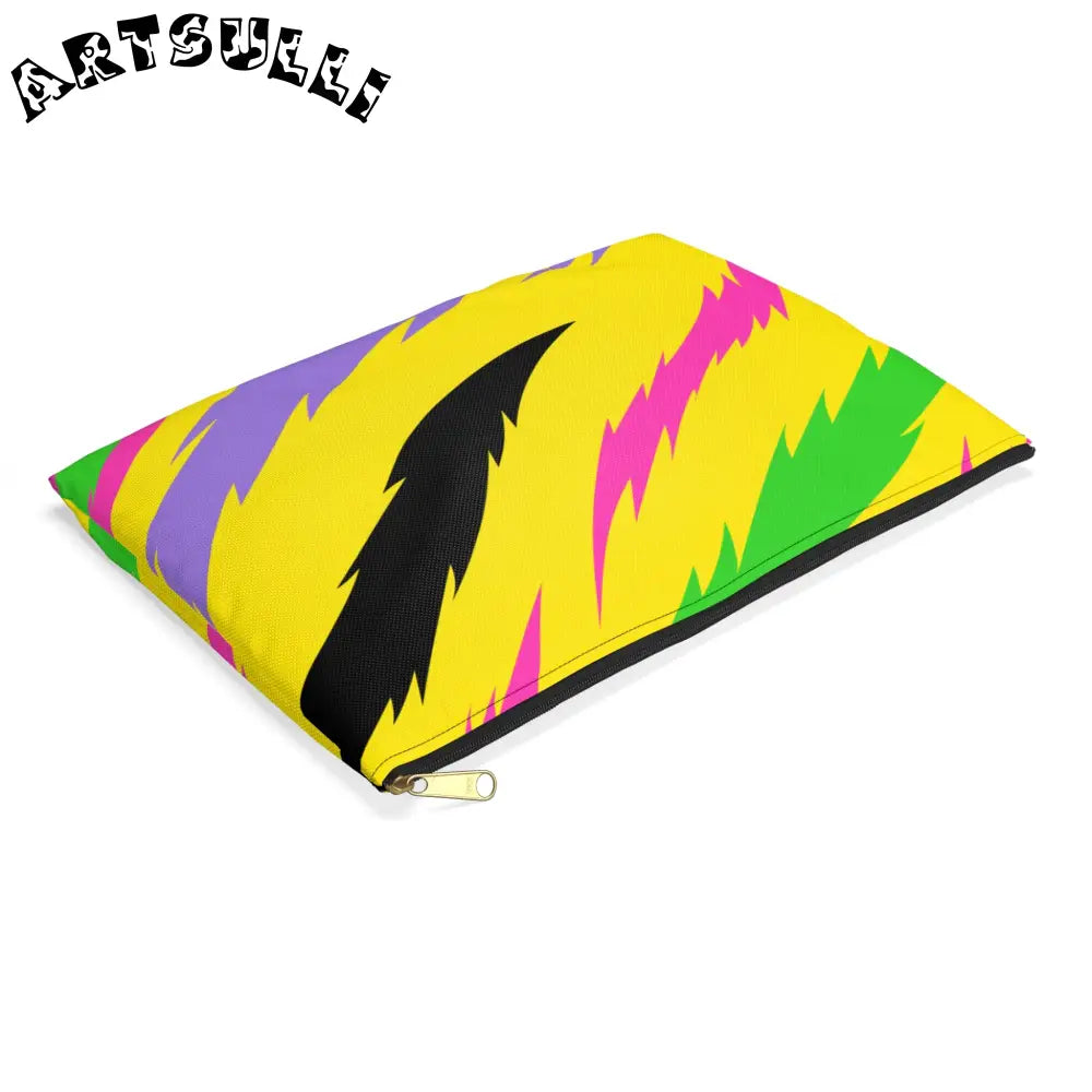 JAKKOUTTHEBXX Electric Tiger Fur Flat Pouch 2025