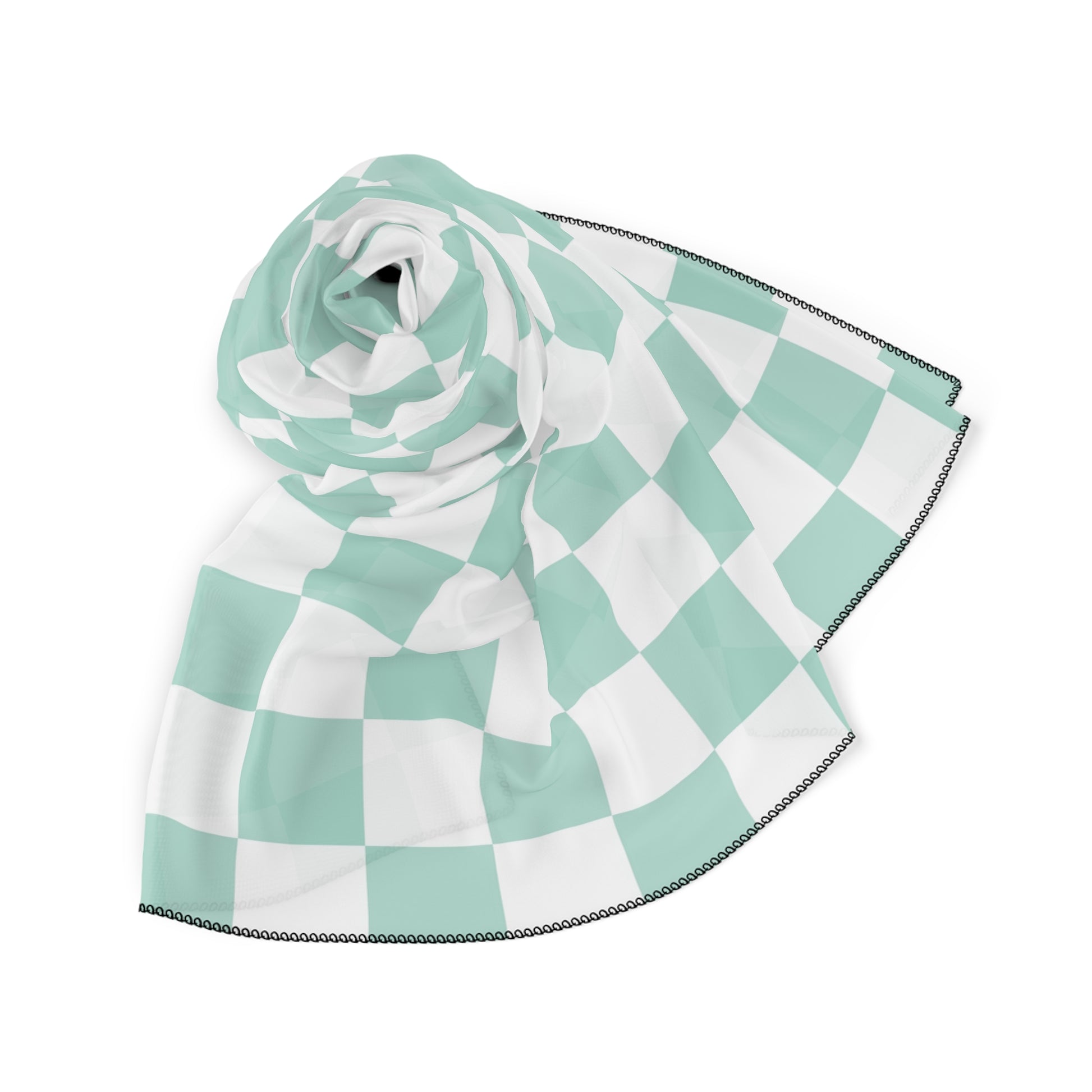 Chessboard II Poly Scarf, Artsulli - Art is Long, Life is Short, Accessories, , , , , , , 