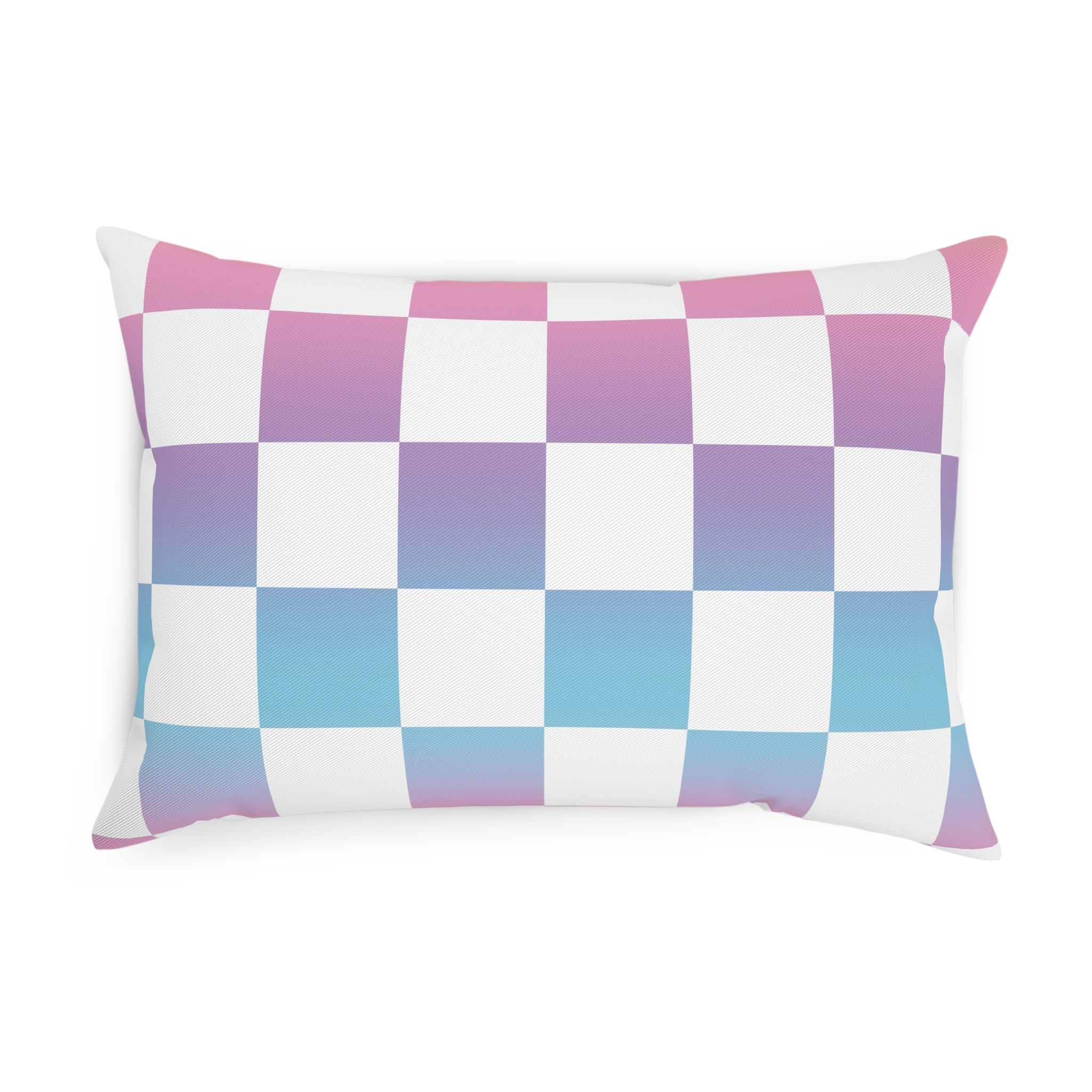 Vaporwave Check Cushion, Artsulli - Art is Long, Life is Short, Home Decor, , , , , , , 