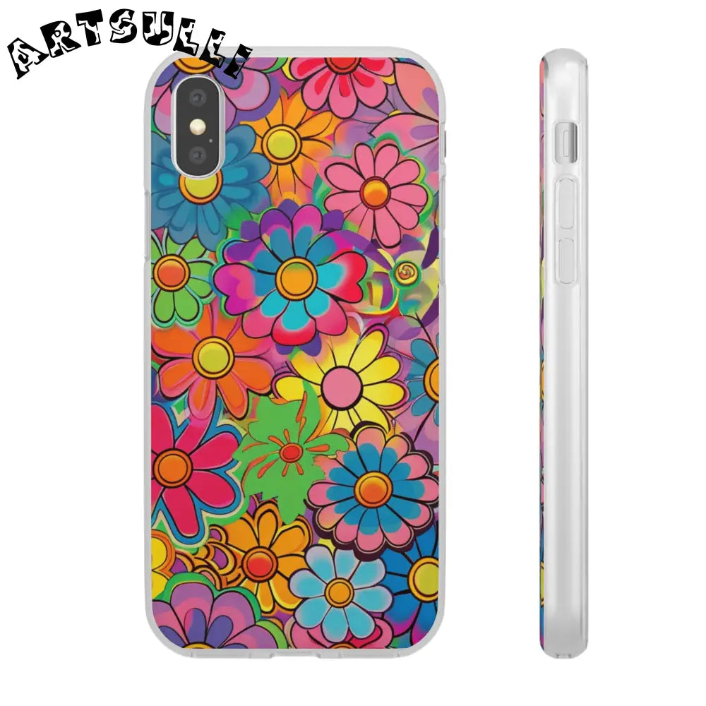 JAKKOUTTHEBXX Chromatic Daisy Dream Flexi Cases JAKKOUTTHEBXX