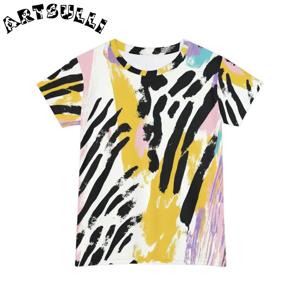 JAKKOUTTHEBXX Wild Zebra Stripes x Paint Brush Strokes Multi-Color