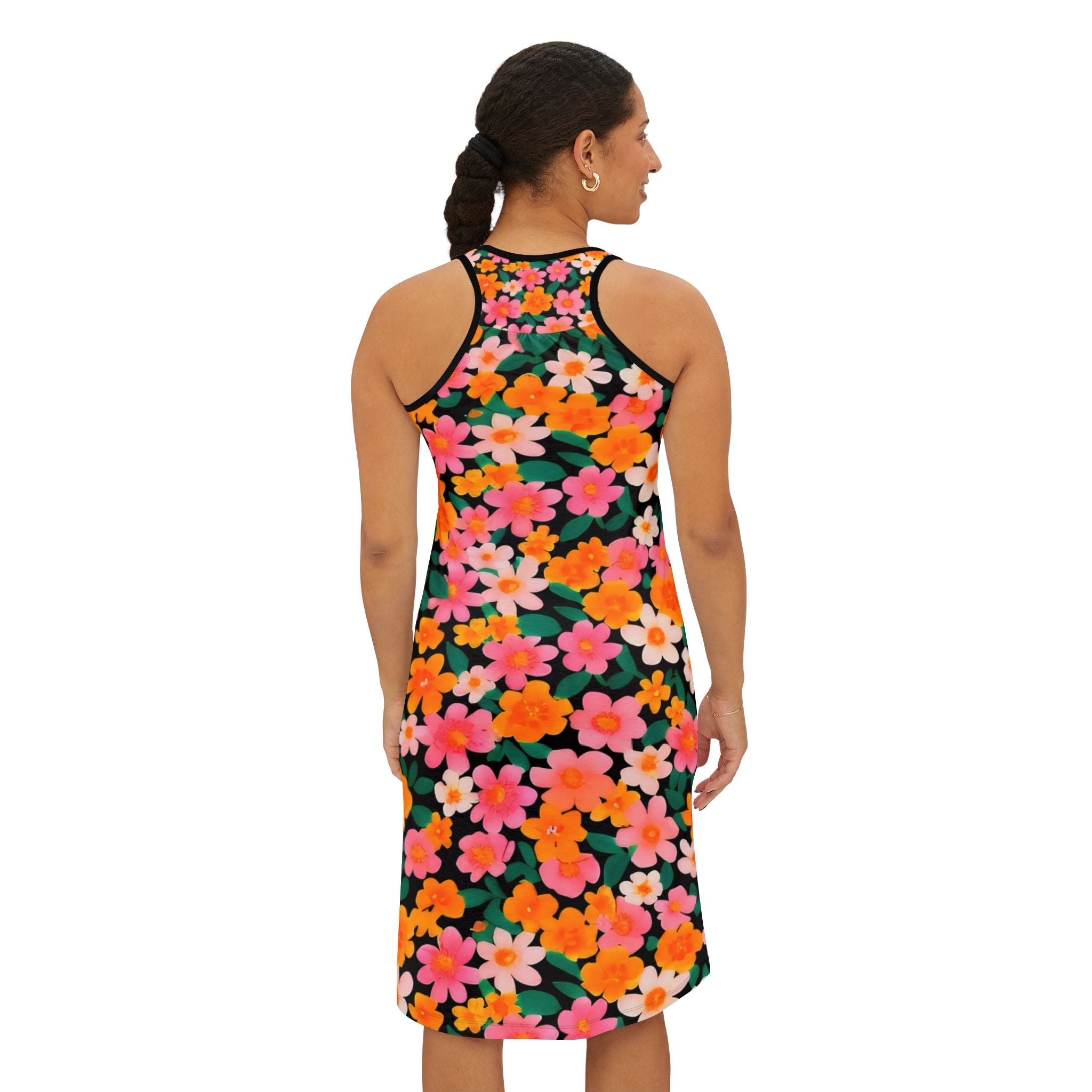 Women's Racerback Dress (AOP), Artsulli - Art is Long, Life is Short, Tank Top, , , , , , , 