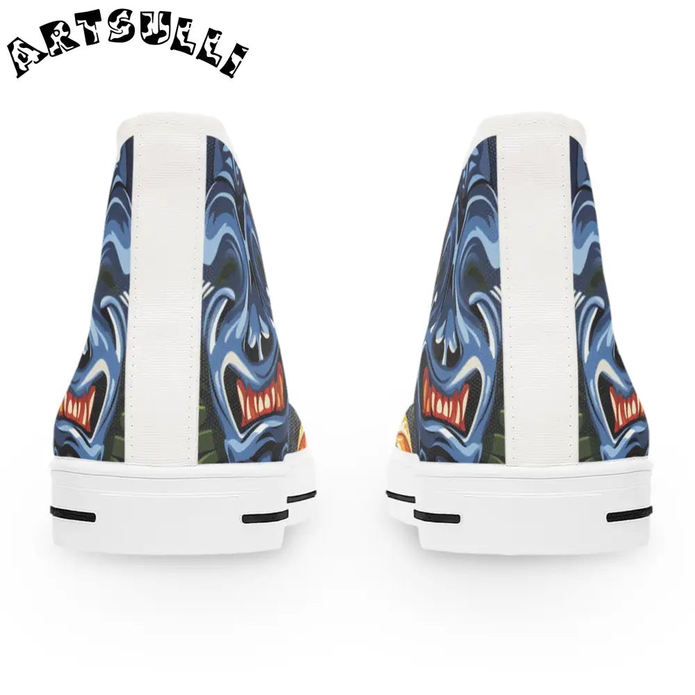 JAKKOUTTHEBXX Tropical Tiki Floral High Top Sneakers 2025