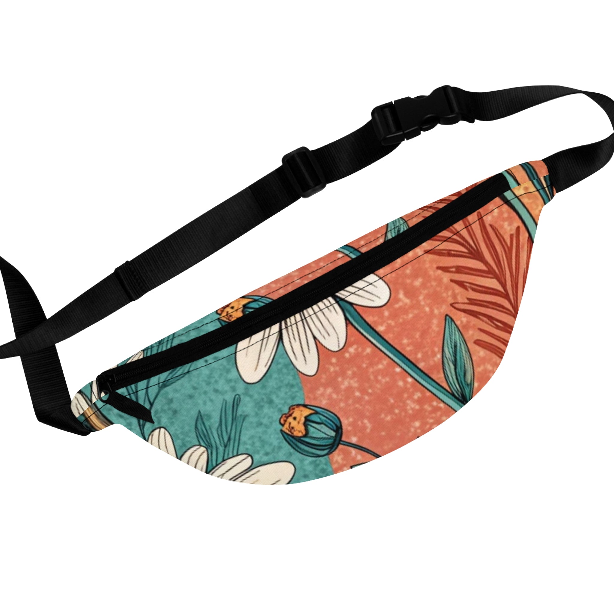 Retro Daisy Dream Fanny Pack, Artsulli - Art is Long, Life is Short, Bags, Size, One size, , , , , 19795729772995081985