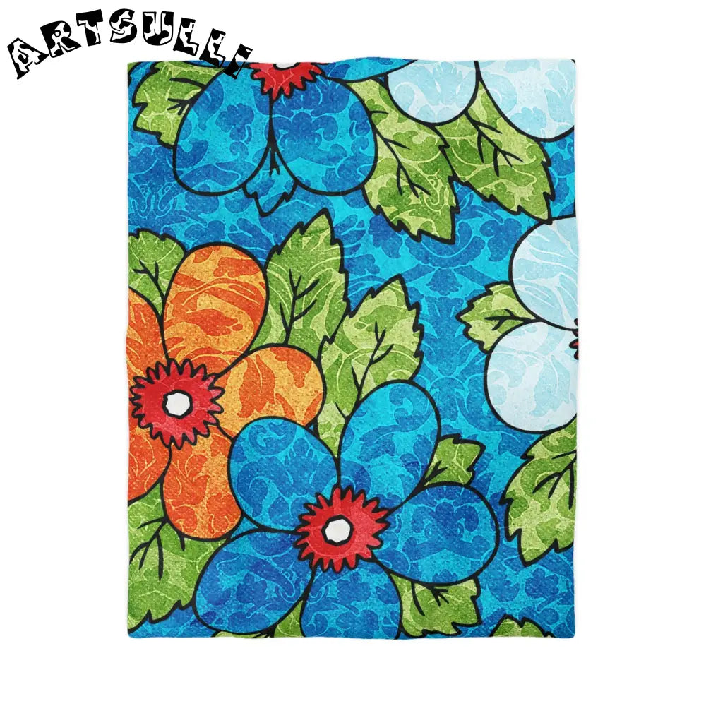 Blue Orange Groovy Microfiber Duvet Cover, Artsulli - Art is Long, Life is Short, Home Decor, Size, Twin, Color, White, , , 32033216978564500428
