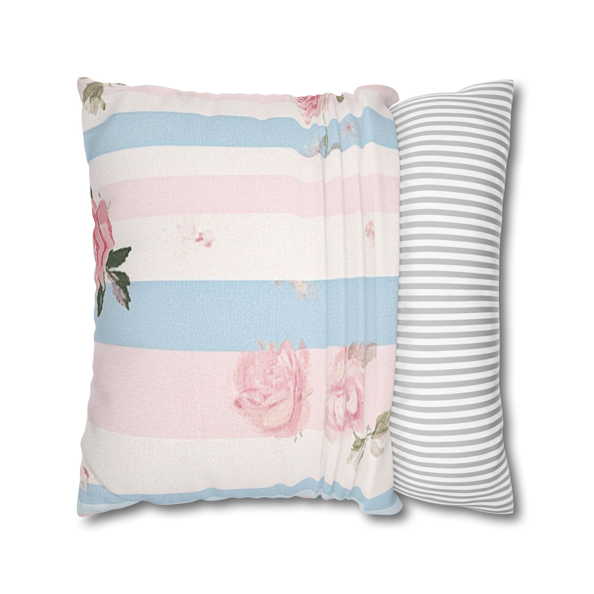 Spun Polyester Square Pillowcase