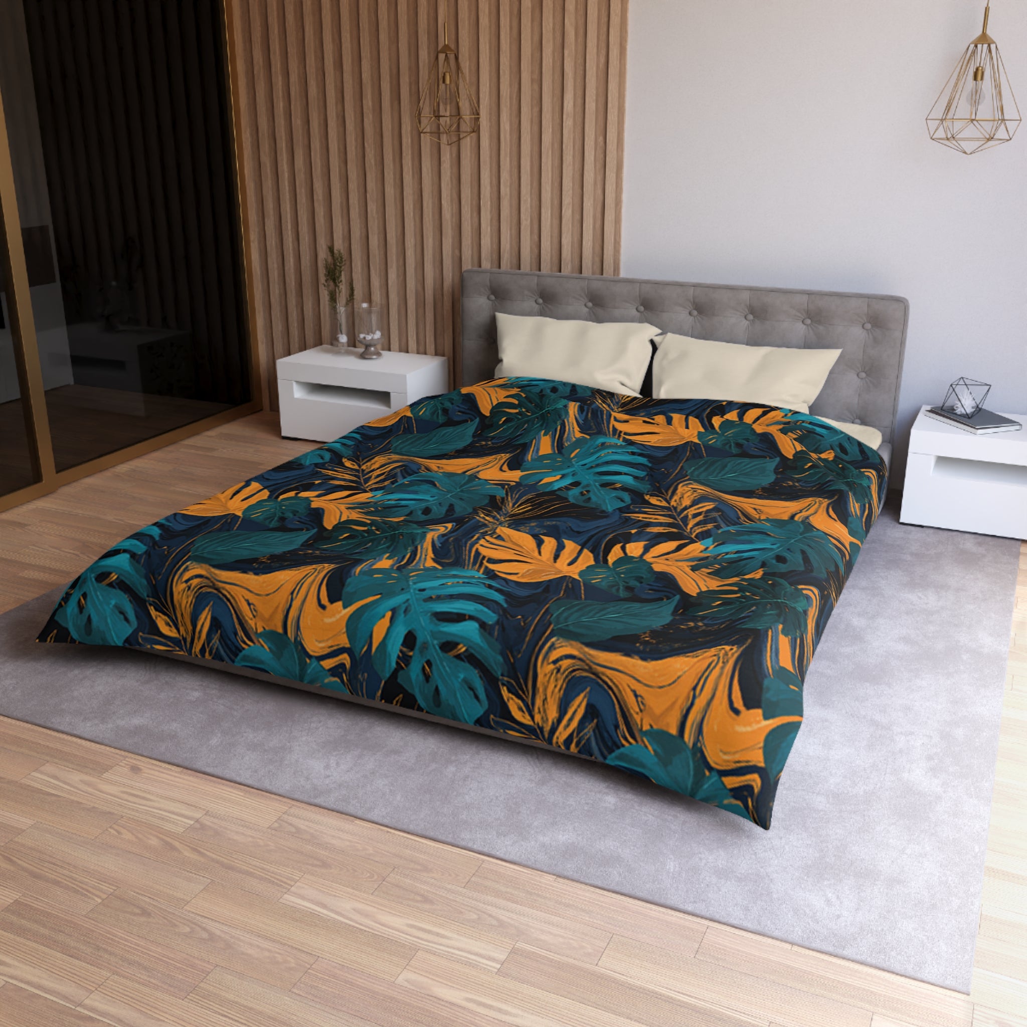 Microfiber Duvet Cover, Artsulli - Art is Long, Life is Short, Home Decor, , , , , , , 
