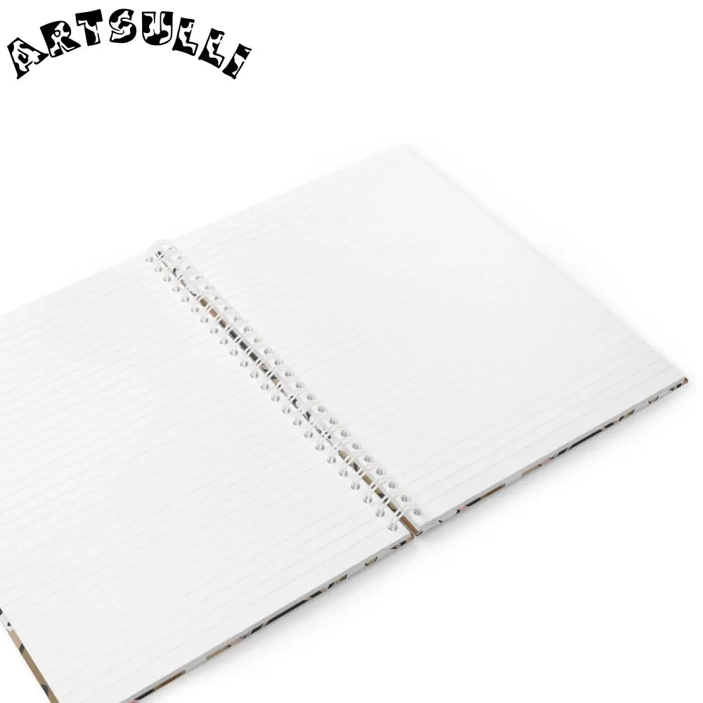 JAKKOUTTHEBXX Sutfin Ghosts Pop Art Spiral Notebook JAKKOUTTHEBXX