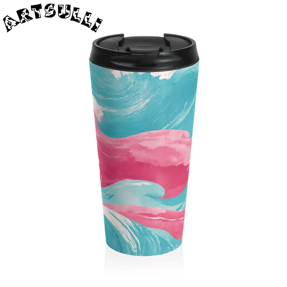 JAKKOUTTHEBXX The Great Pastelwave Pink and Blue Stainless Steel