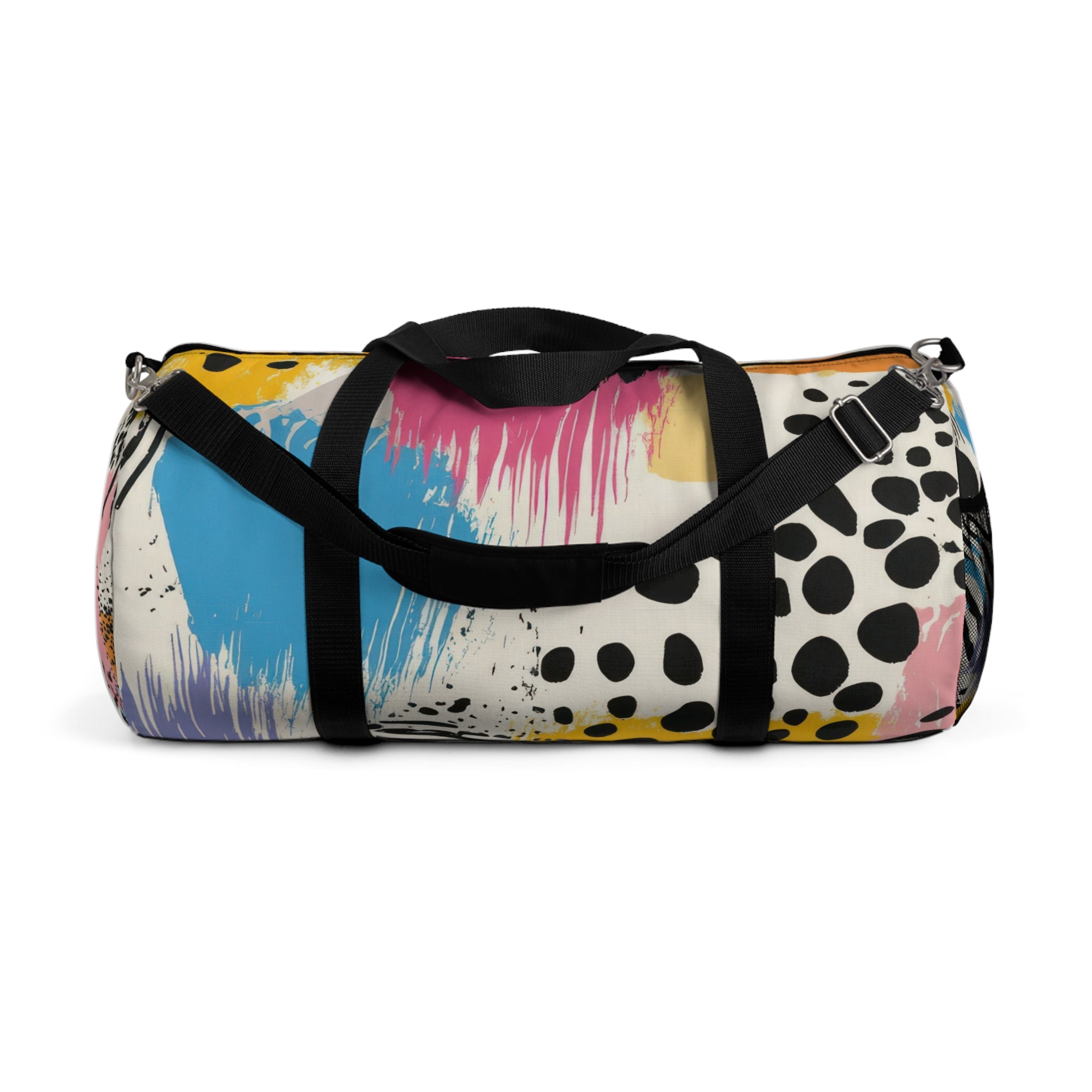 Rae Zebra Rhapsody II Duffel Bag, Artsulli - Art is Long, Life is Short, Bags, Size, Large, , , , , 98033040118144