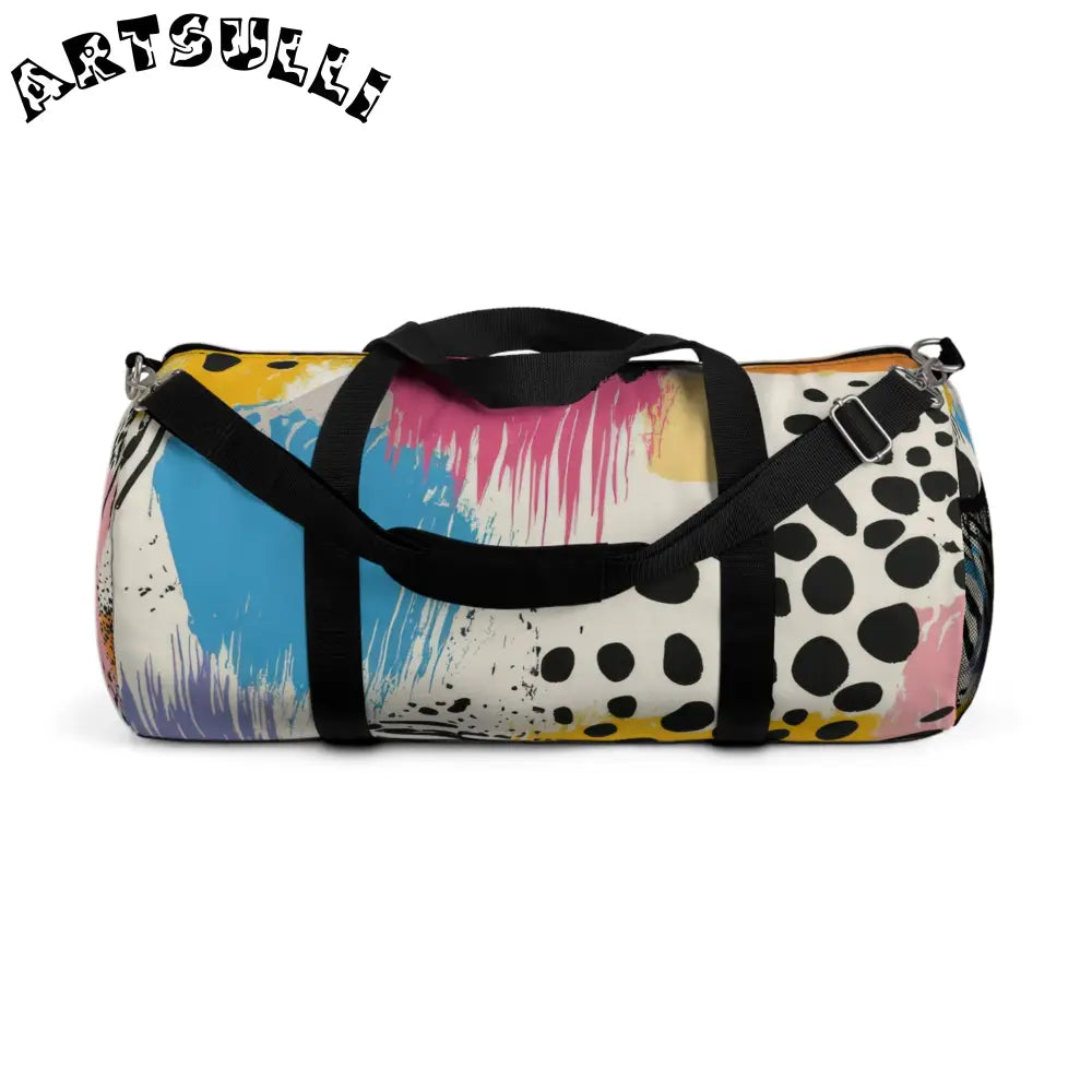 JAKKOUTTHEBXX Rae Zebra Rhapsody II Duffel Bag JAKKOUTTHEBXX