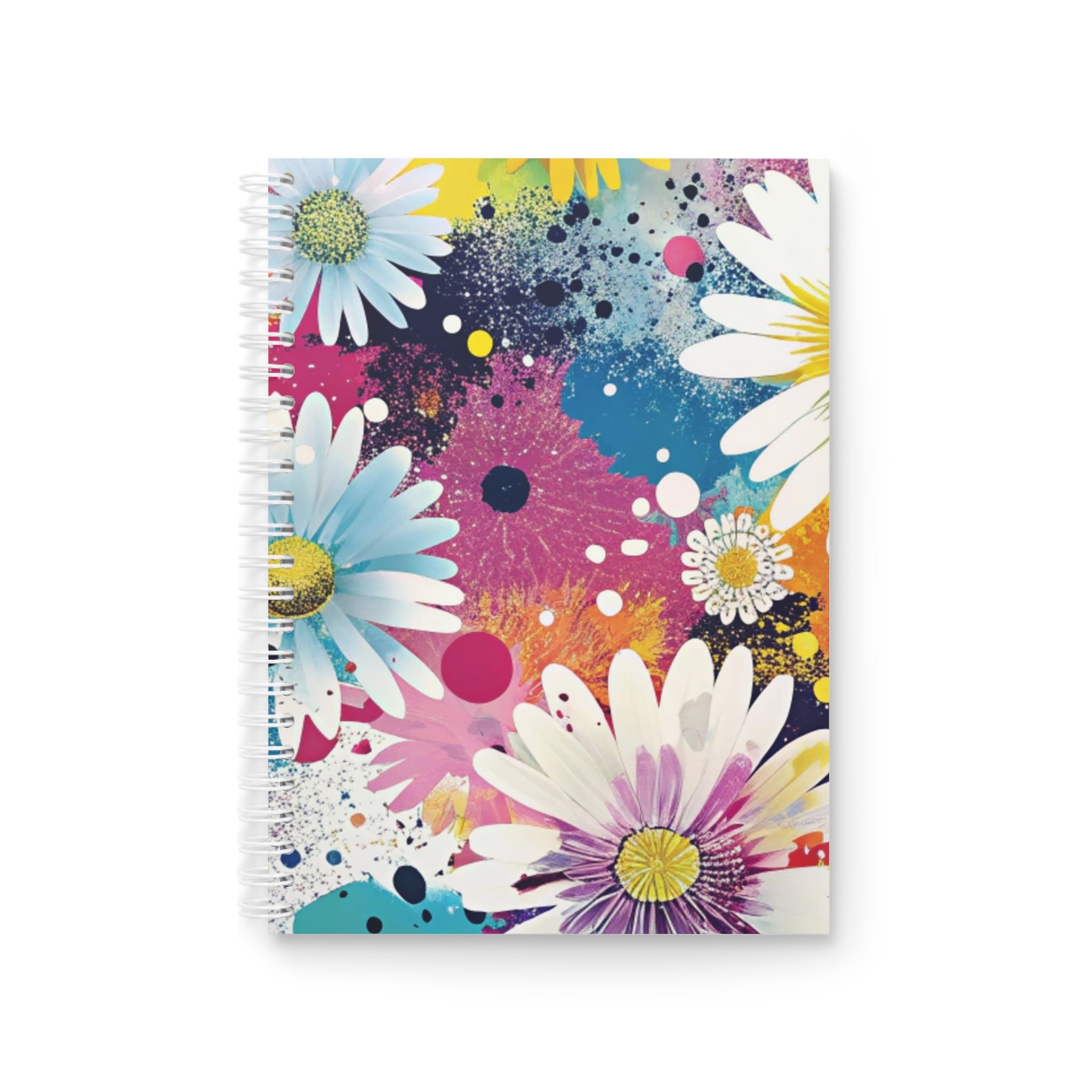 Magical Flower Explosion Multi-Color Spiral Notebook, Artsulli - Art is Long, Life is Short, Paper products, Size, One Size, , , , , 11548022826148