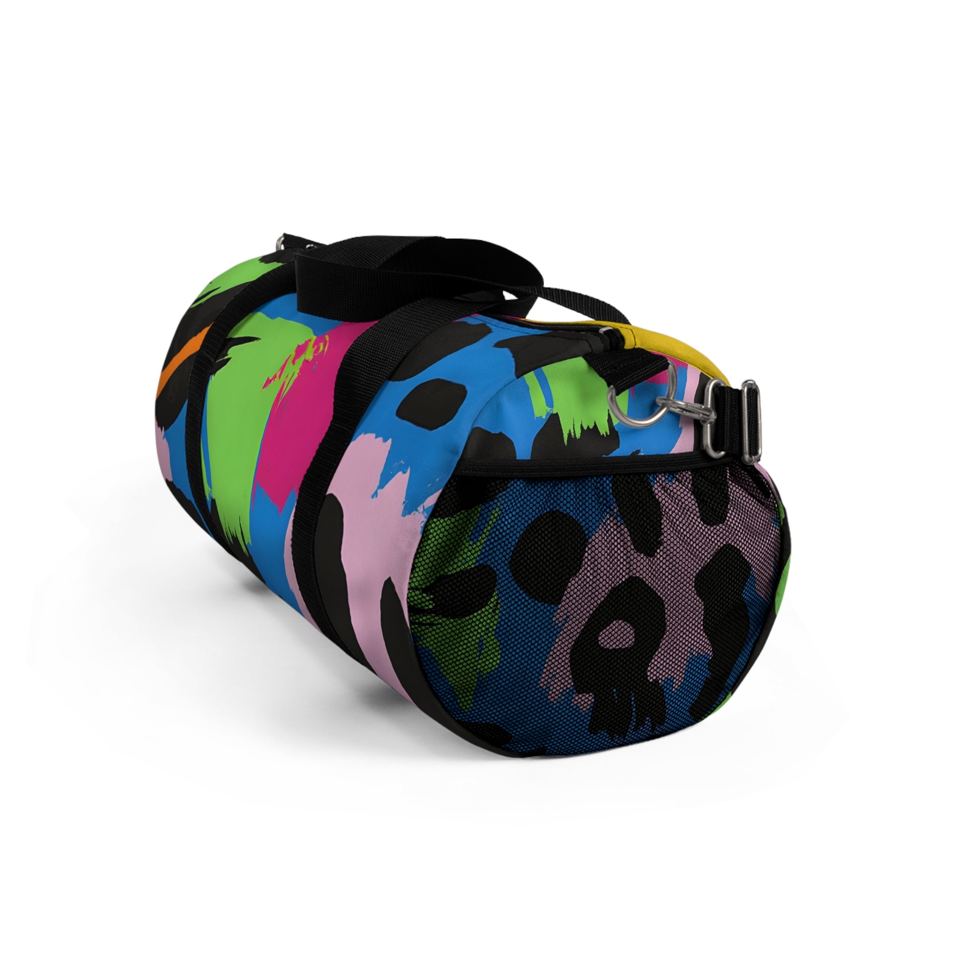 90s Neon Duffel Bag, Artsulli - Art is Long, Life is Short, Bags, , , , , , , 