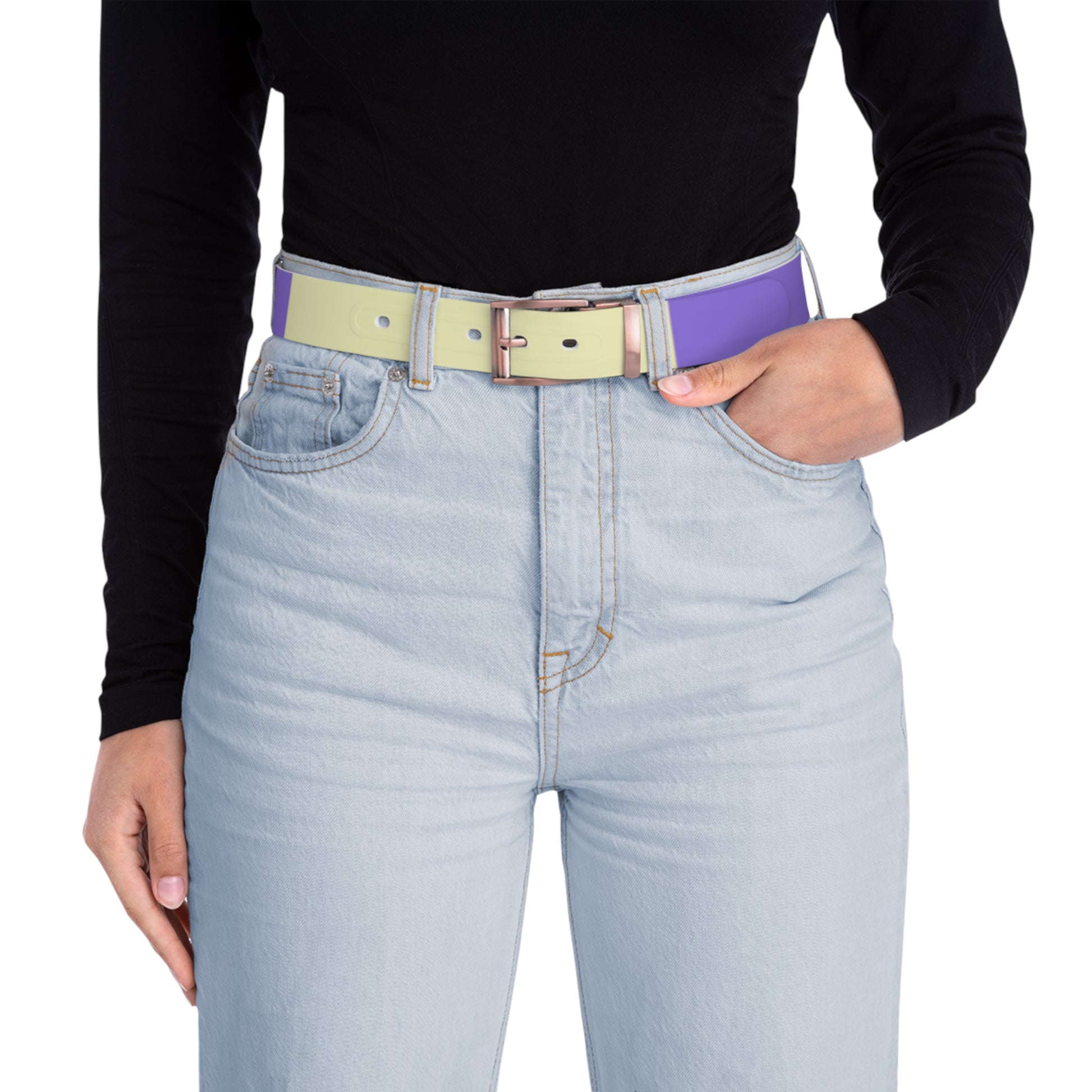 Trippy Flower Power Motifs Rave Garden Grins Belt, Artsulli - Art is Long, Life is Short, Accessories, , , , , , , 