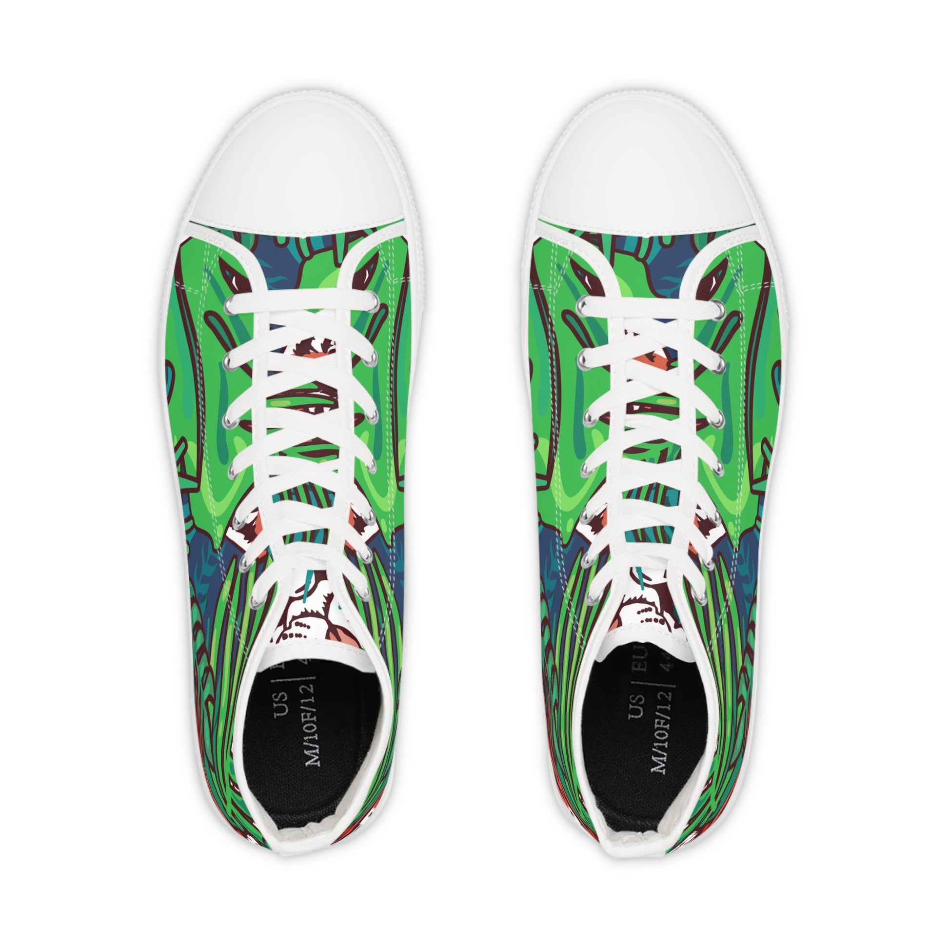 Tropical Jungle Tigers II Men's High Top Sneakers, Artsulli - Art is Long, Life is Short, Shoes, , , , , , , 