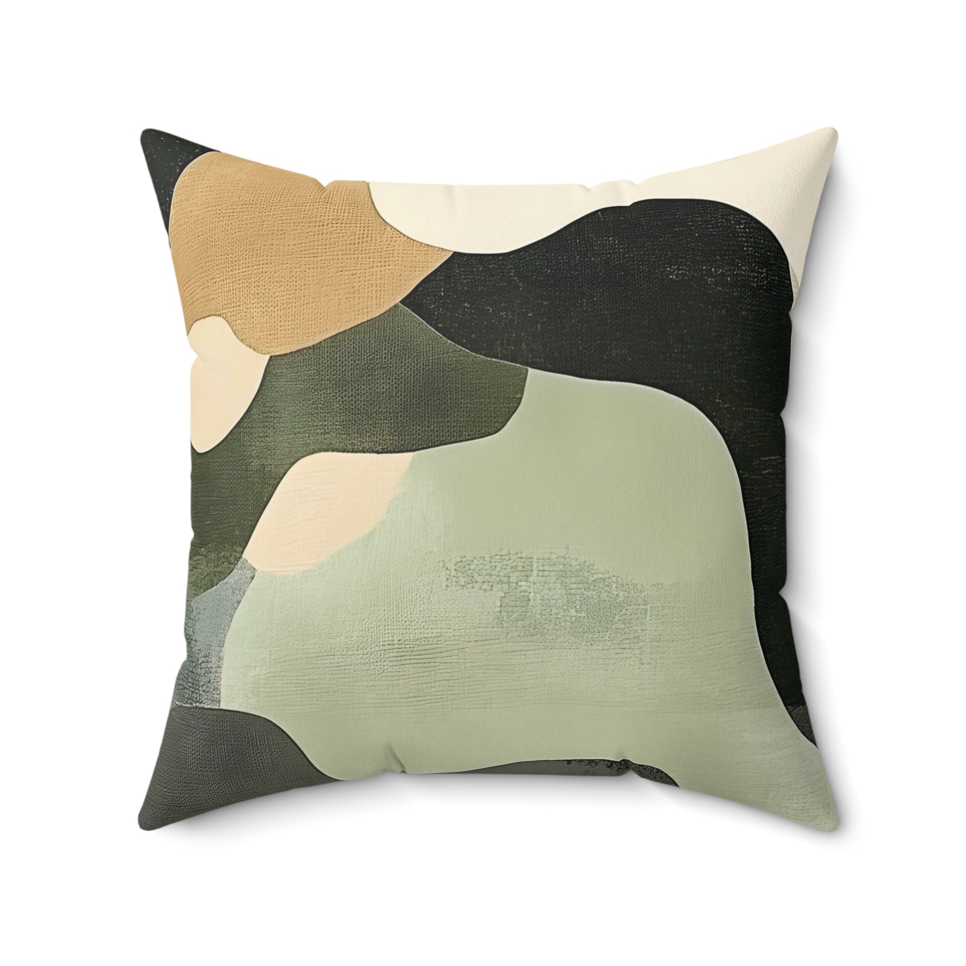 Focusing on Camouflage and Mystery Faux Suede Square Pillow, Artsulli - Art is Long, Life is Short, Home Decor, Size, 20" × 20", , , , , 57713592005681