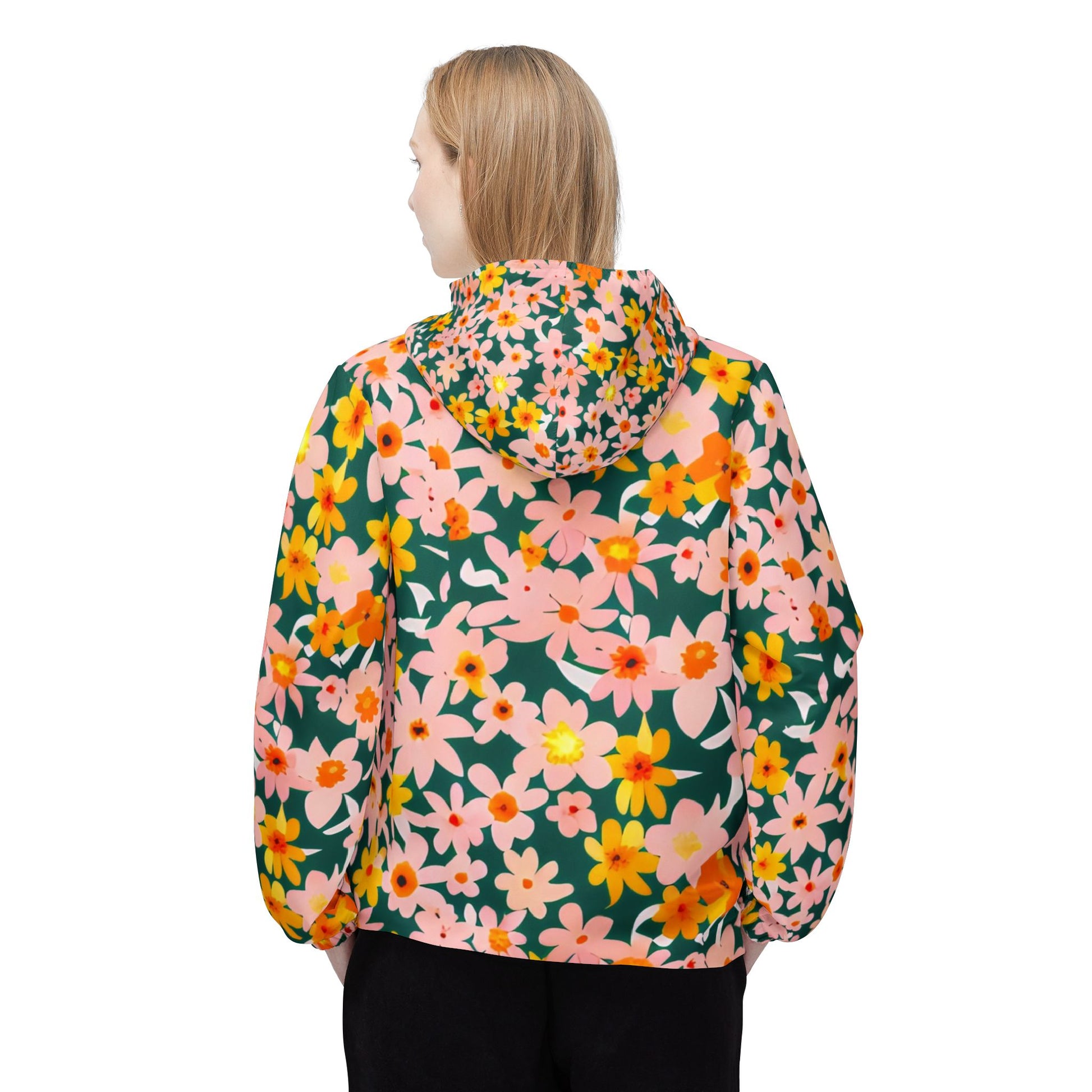 Windbreaker Jacket (AOP), Artsulli - Art is Long, Life is Short, Outerwear, , , , , , , 