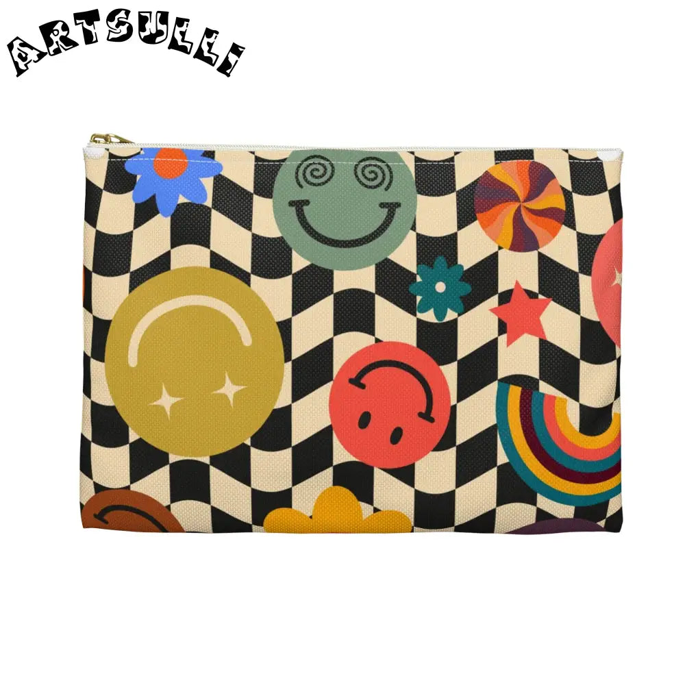 JAKKOUTTHEBXX Trippy x Wavy Checkerboard x Smiley Face x Rainbow x