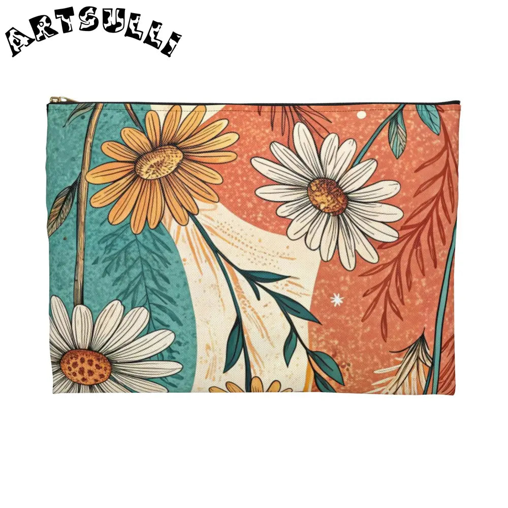 JAKKOUTTHEBXX Retro Daisy Dream Accessory Pouch JAKKOUTTHEBXX