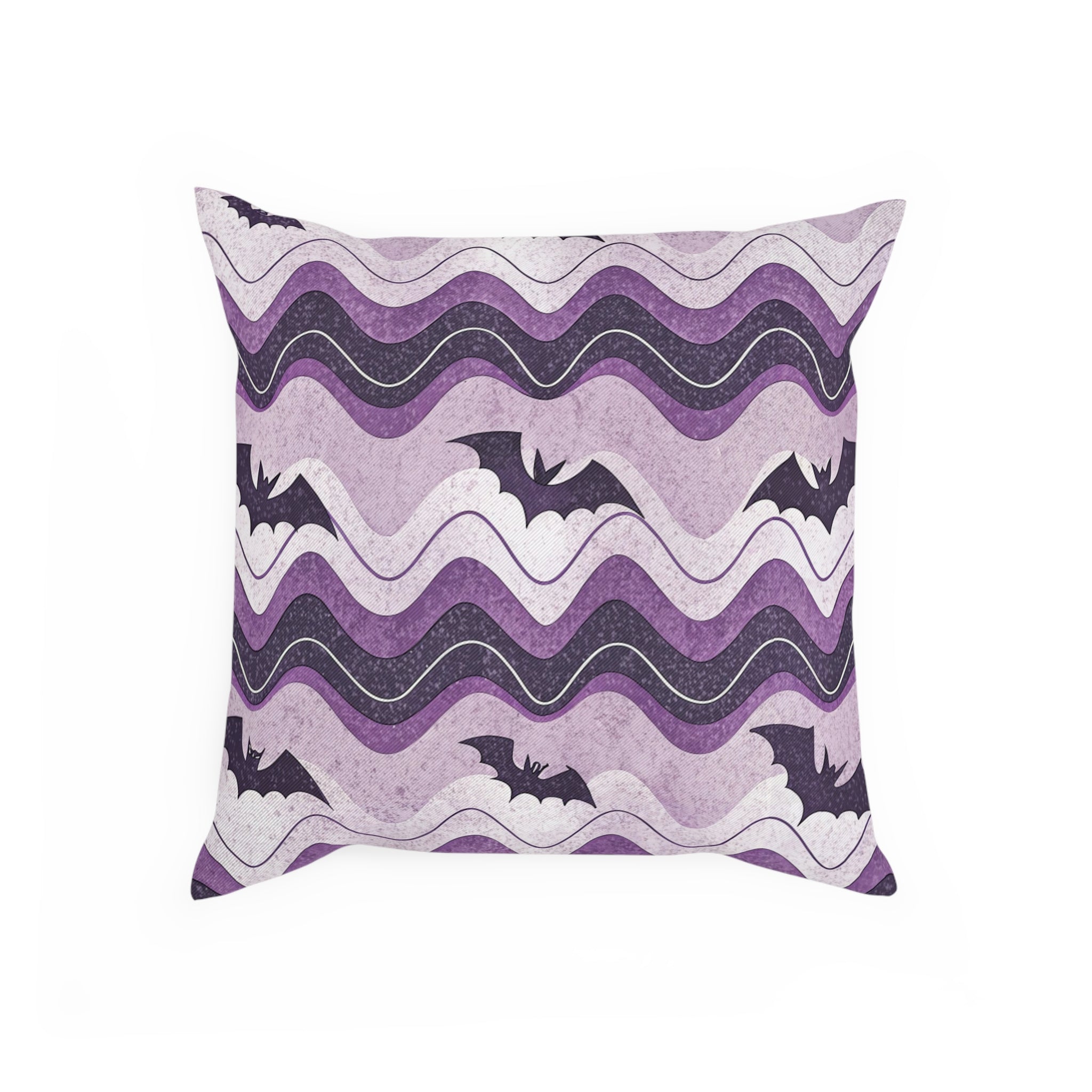 Bat Wave Cushion, Artsulli - Art is Long, Life is Short, Home Decor, , , , , , , 