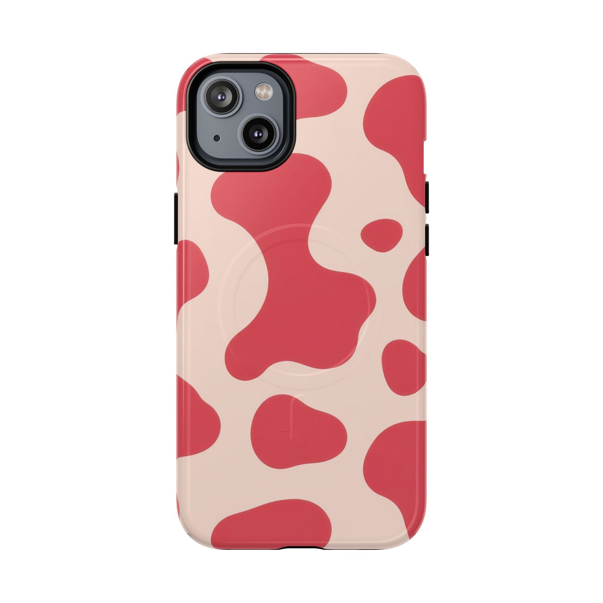 Red Jungle Cow Tough Magnetic Cases, Artsulli - Art is Long, Life is Short, Phone Case, Size, iPhone 14 Plus, Surface, Glossy, , , 25017502800799032427