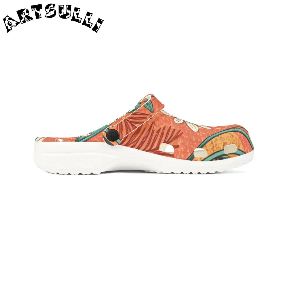 JAKKOUTTHEBXX Retro Daisy Dream EVA Foam Rubber Shoes (AOP)