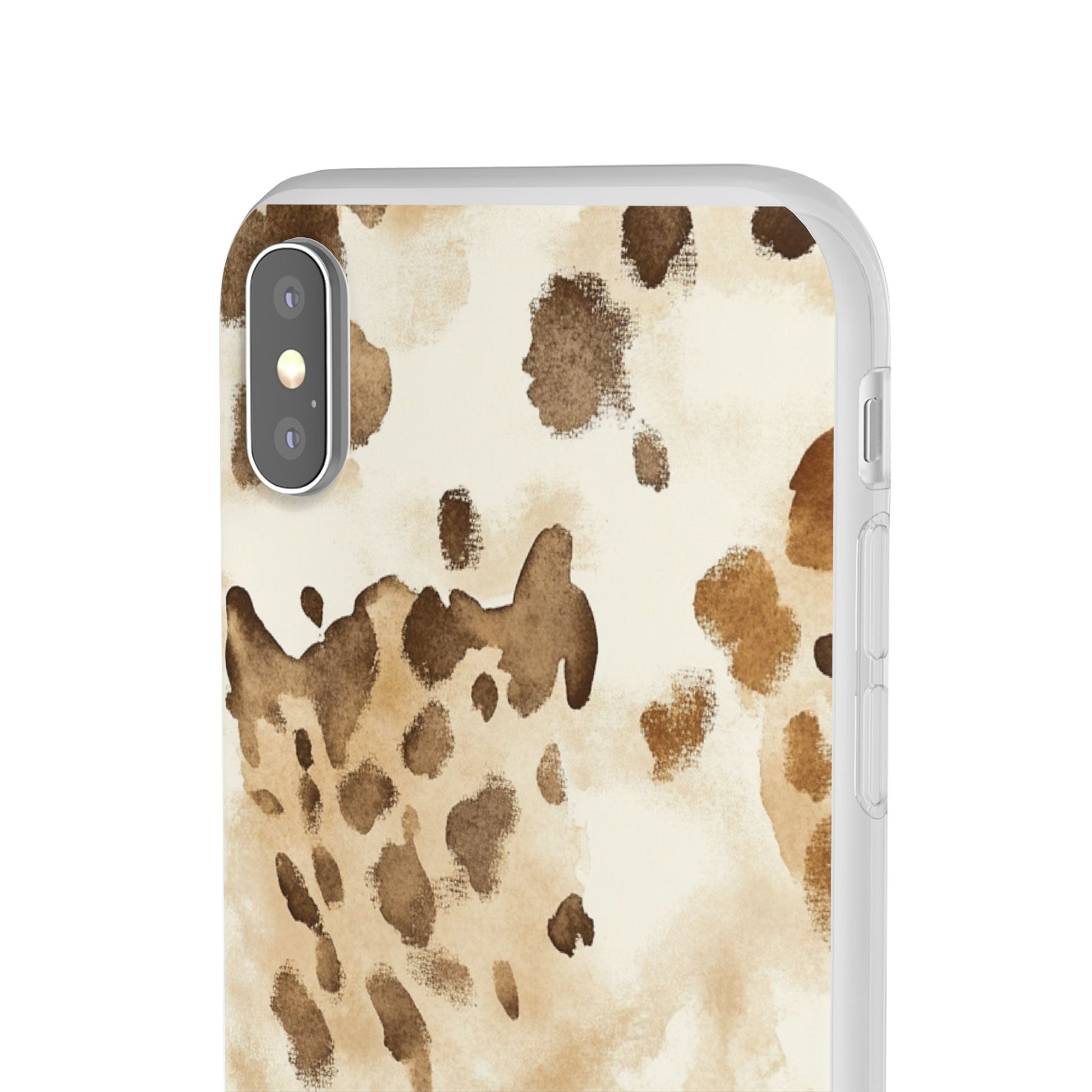 Brown and Beige Watercolor Dalmatian Phone Case, Artsulli - Art is Long, Life is Short, Phone Case, , , , , , , 