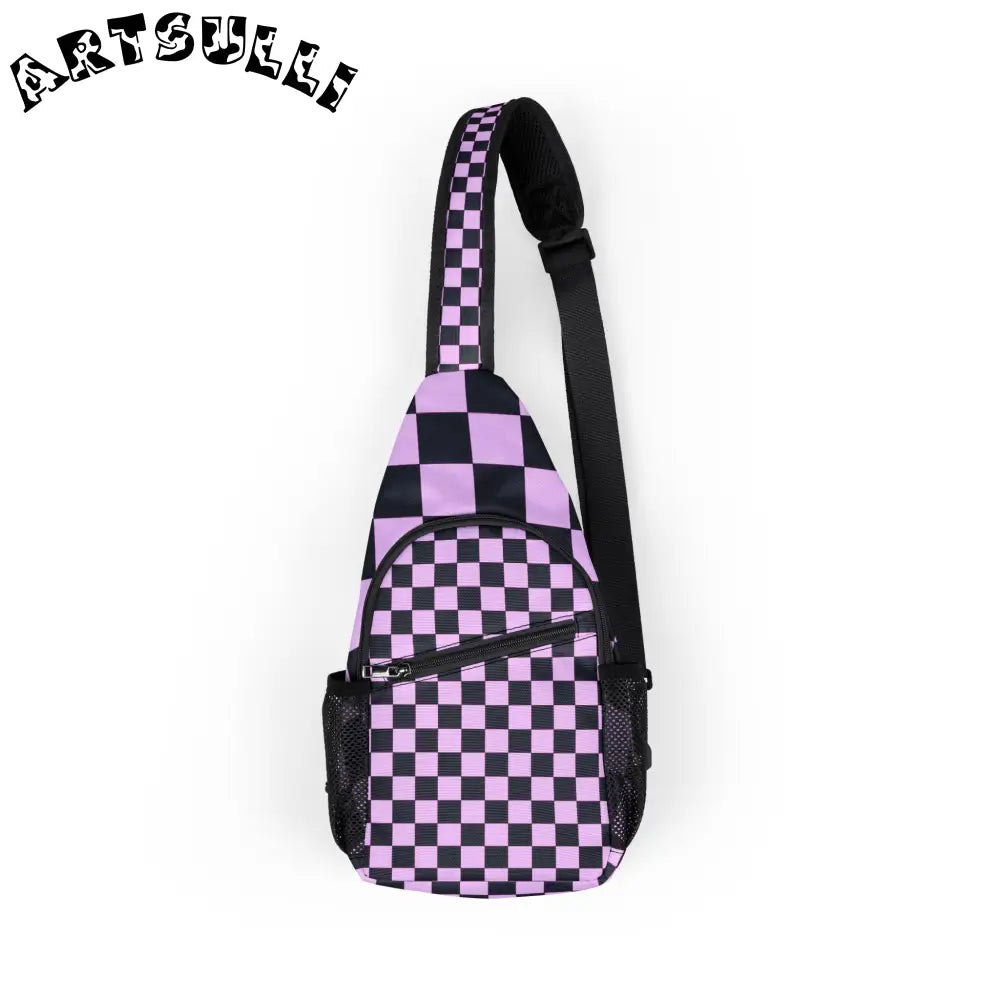 JAKKOUTTHEBXX Pixel Punk Vision Chest Bag (AOP) JAKKOUTTHEBXX