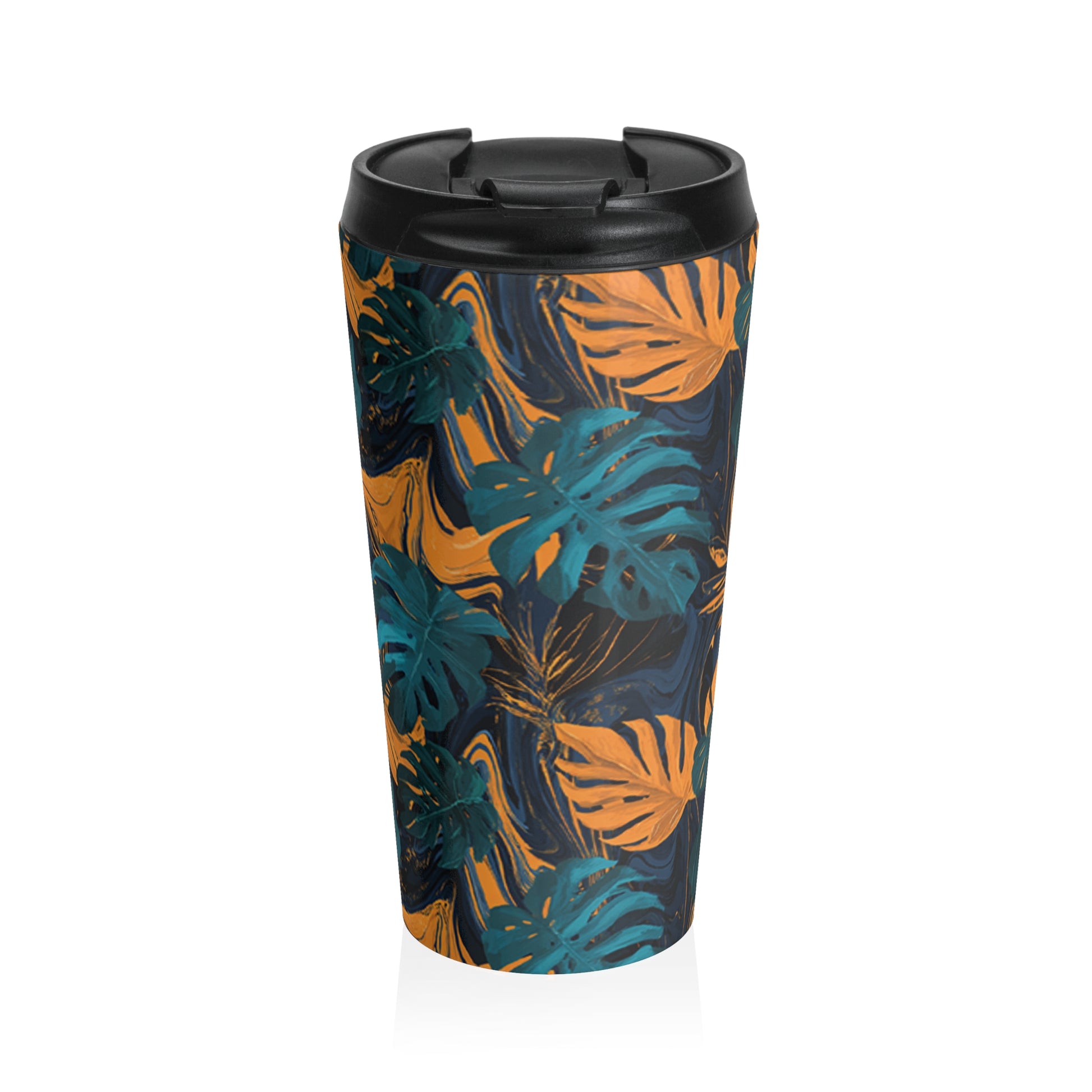 Stainless Steel Travel Mug, Artsulli - Art is Long, Life is Short, Mug, Size, 15oz, , , , , 17852928852177040489