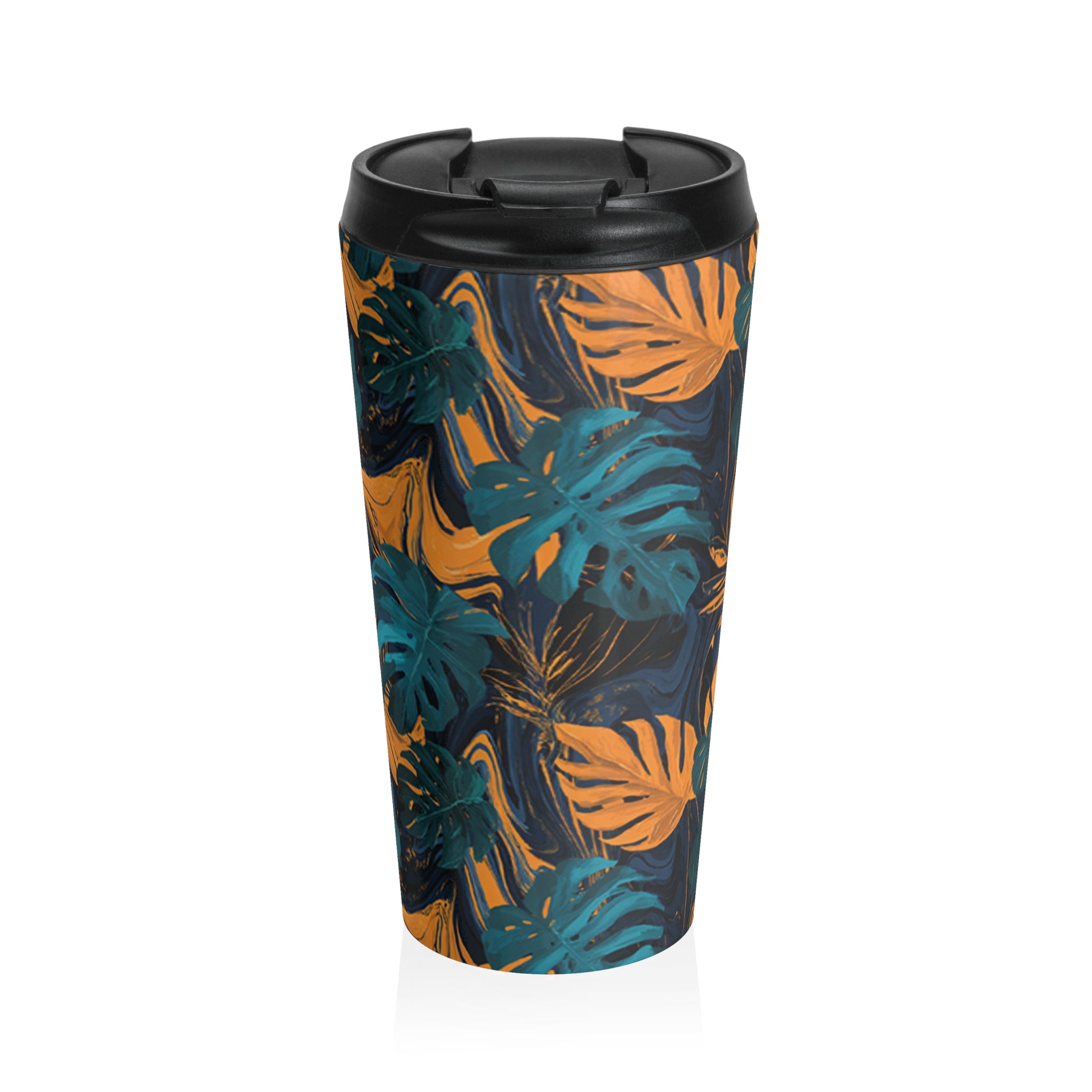 Stainless Steel Travel Mug, Artsulli - Art is Long, Life is Short, Mug, Size, 15oz, , , , , 17852928852177040489