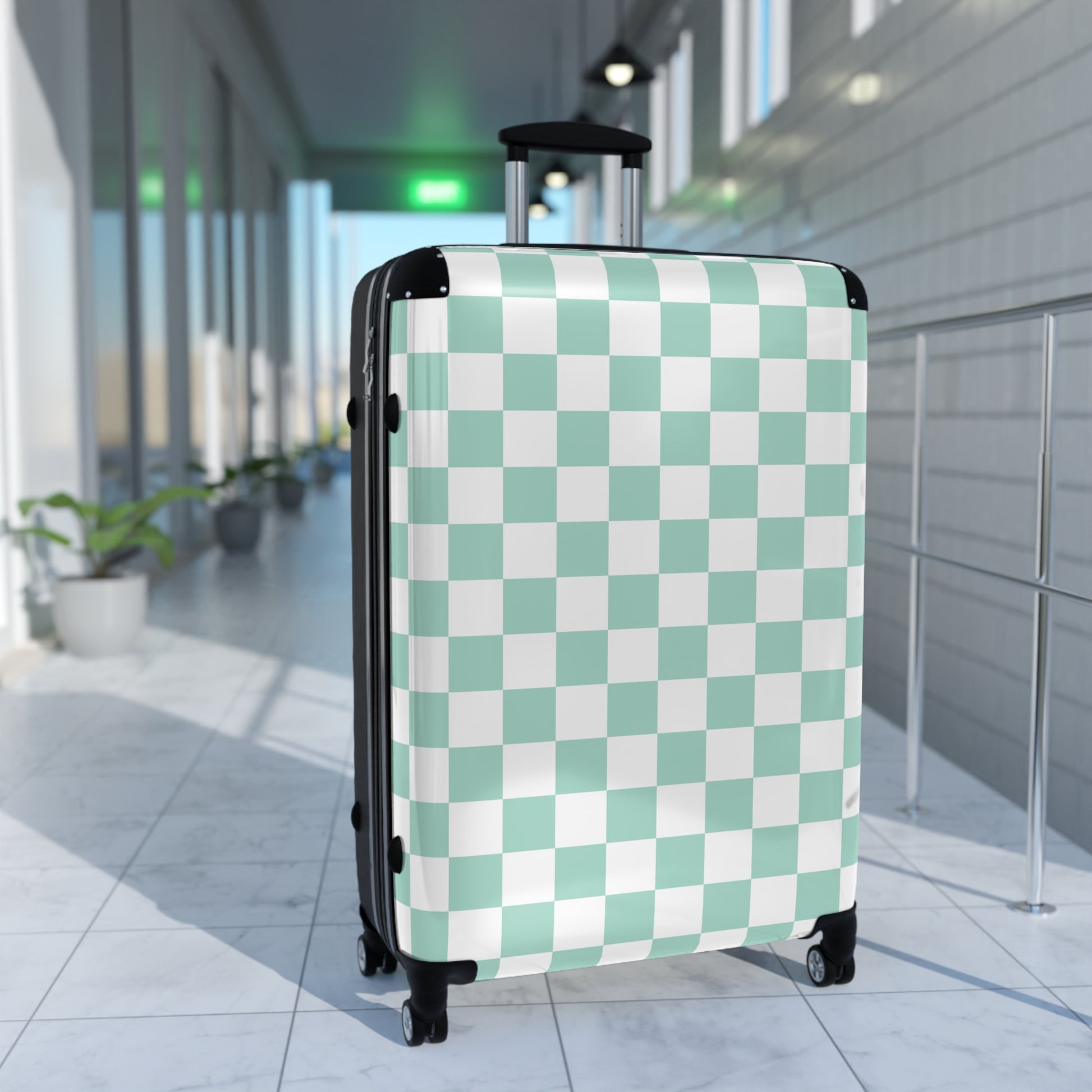 Chessboard II Suitcase, Artsulli - Art is Long, Life is Short, Bags, , , , , , , 