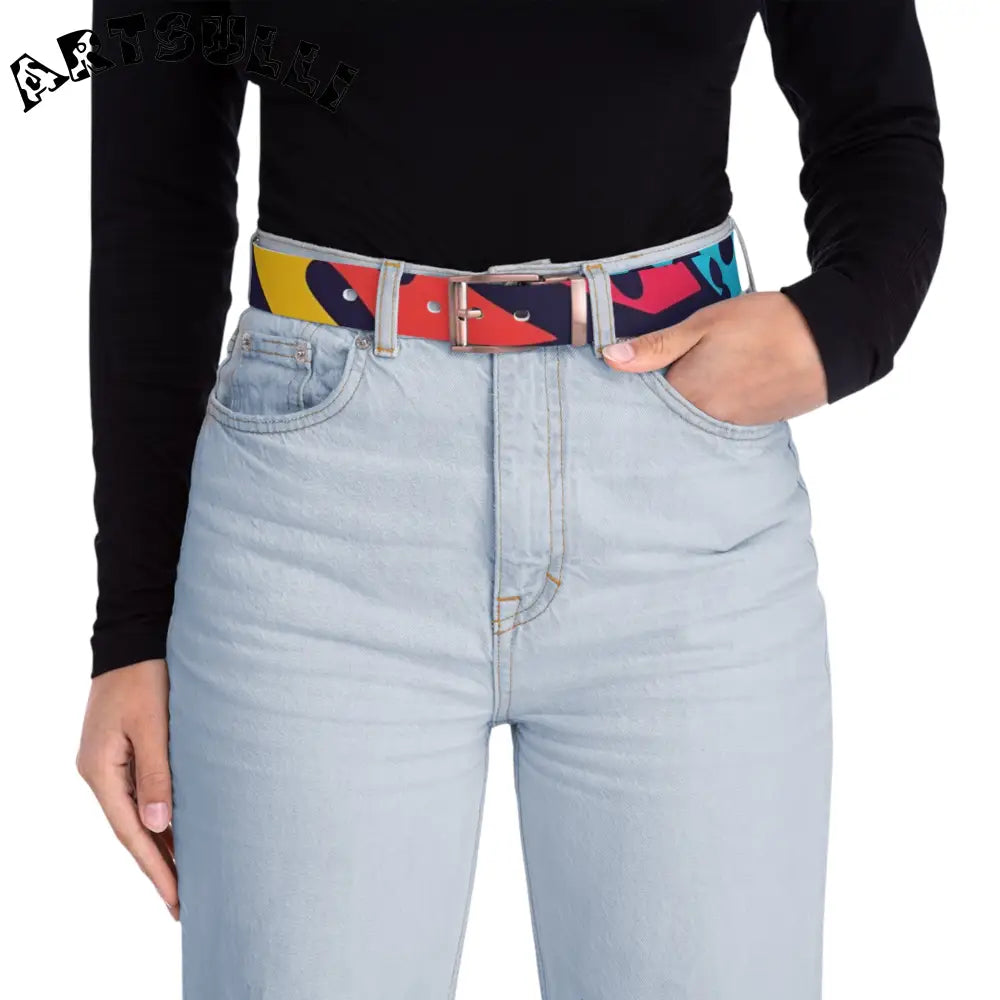 JAKKOUTTHEBXX Comic x Pop Art Belt JAKKOUTTHEBXX Artsulli - Art