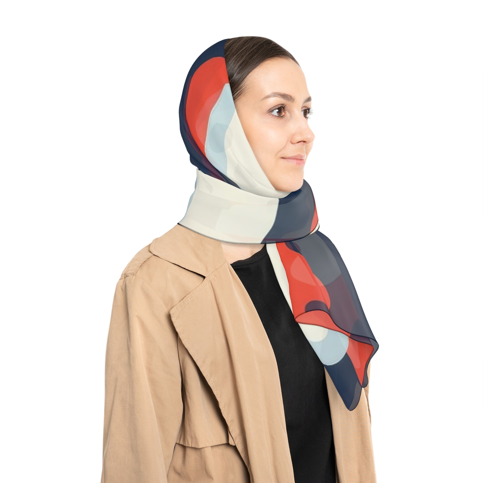 Camo Ghosts Poly Scarf, Artsulli - Art is Long, Life is Short, Accessories, , , , , , , 