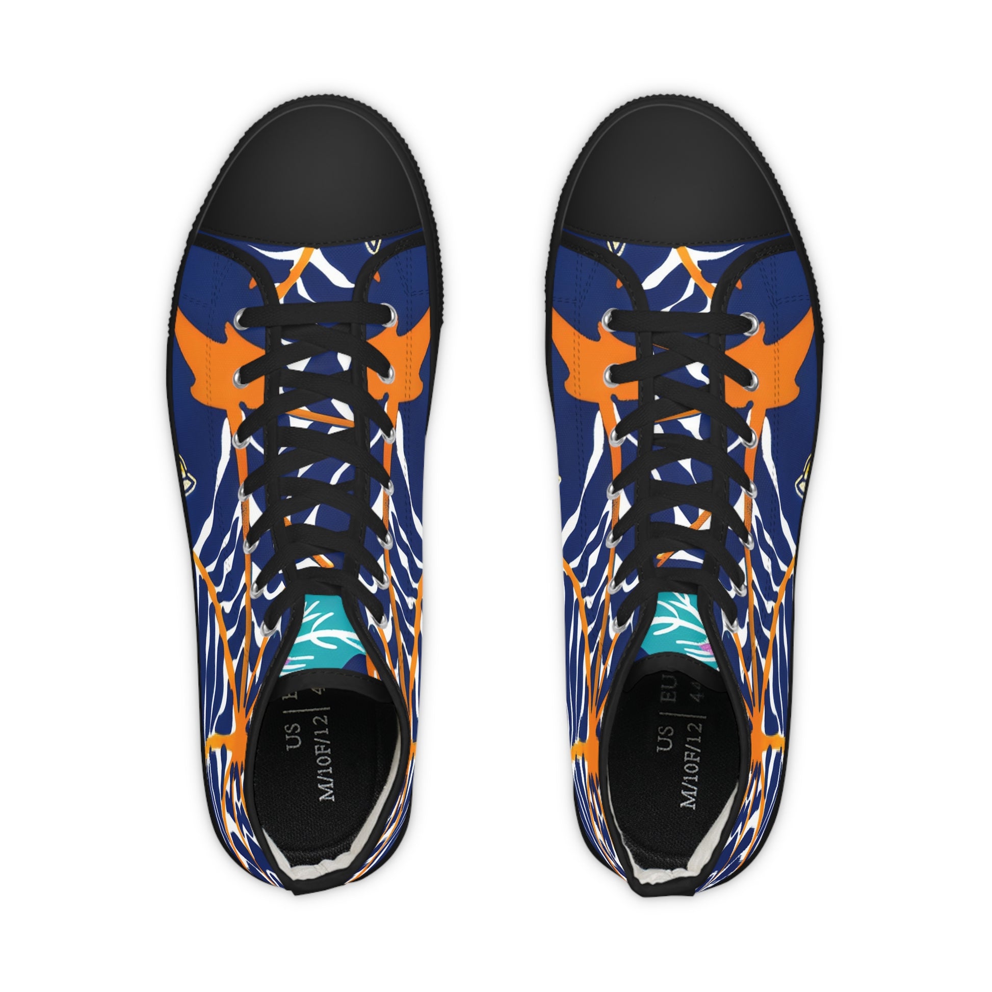 Men's High Top Sneakers, Artsulli - Art is Long, Life is Short, Shoes, , , , , , , 