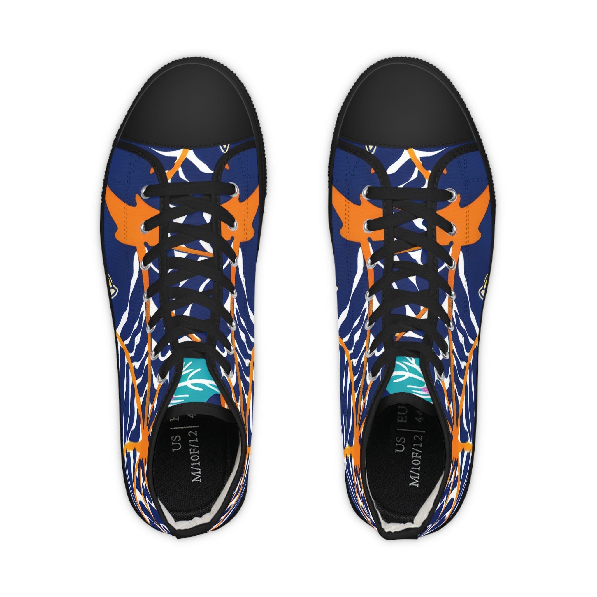 Men's High Top Sneakers, Artsulli - Art is Long, Life is Short, Shoes, , , , , , , 