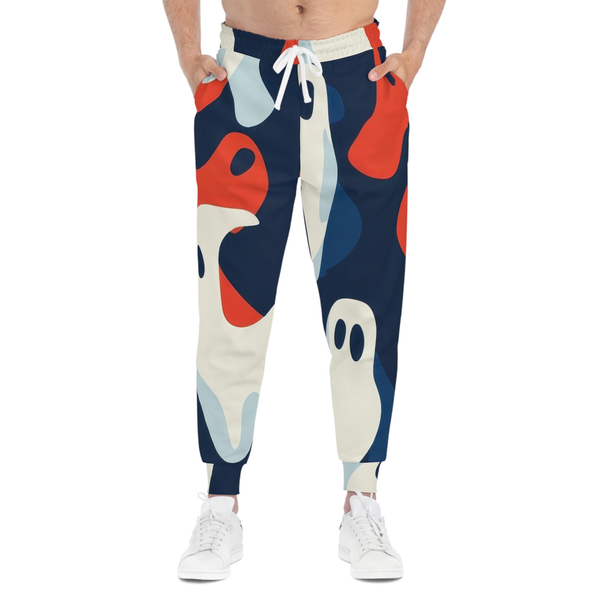 Camo Ghosts Athletic Joggers (AOP), Artsulli - Art is Long, Life is Short, All Over Prints, , , , , , , 