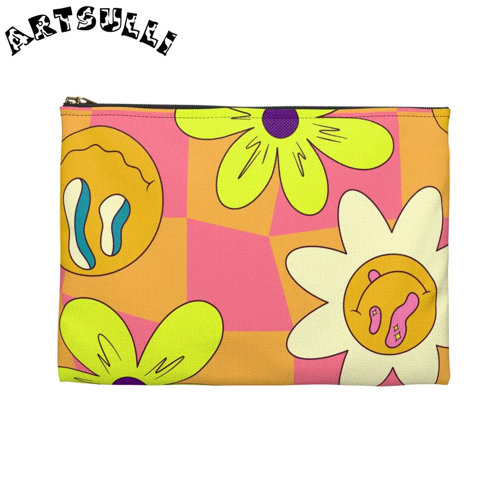 JAKKOUTTHEBXX Trippy Sour Face Rave Accessory Pouch JAKKOUTTHEBXX
