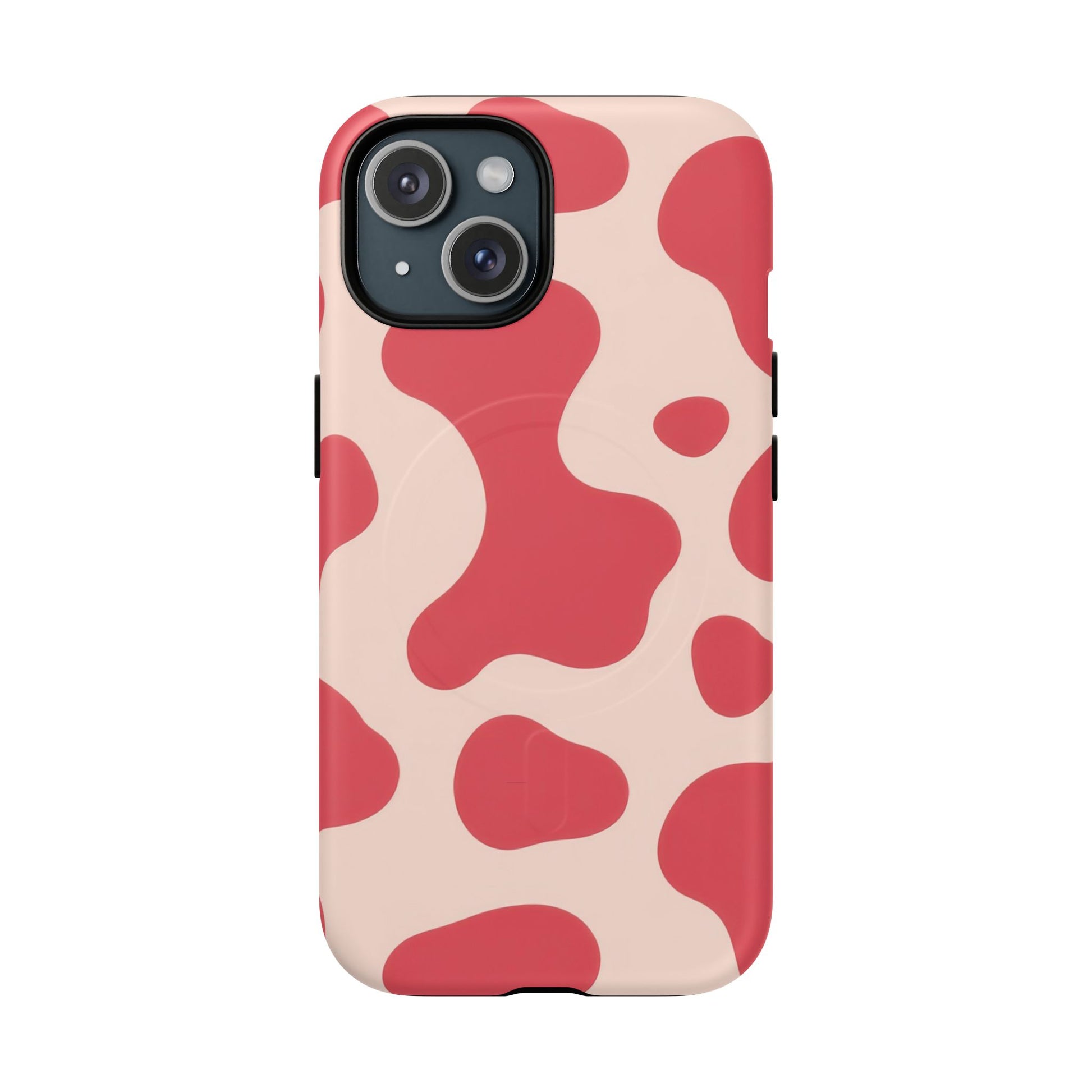 Red Jungle Cow Tough Magnetic Cases, Artsulli - Art is Long, Life is Short, Phone Case, Size, iPhone 15, Surface, Matte, , , 11053698863930487119