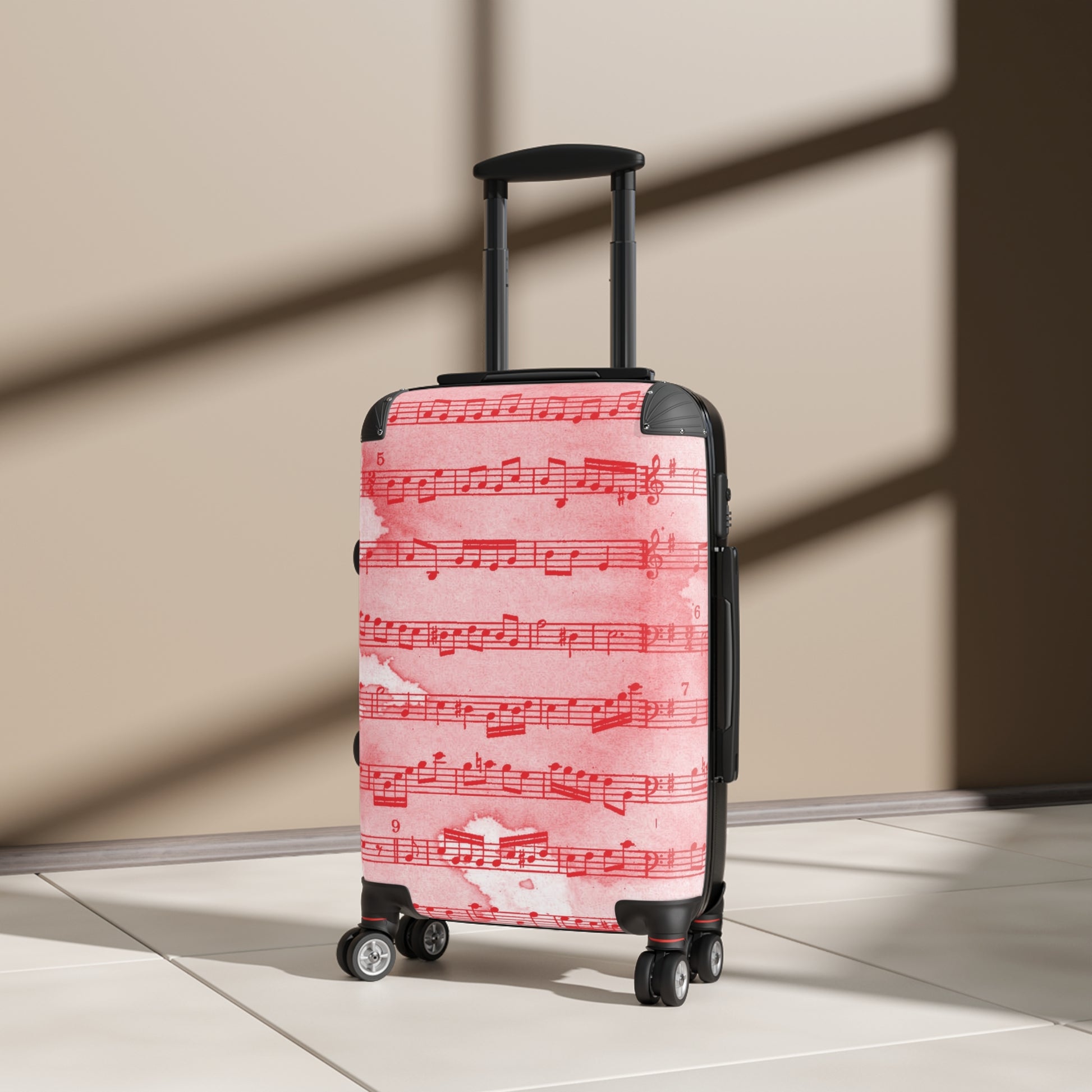 Drip Spill Type Beat Sheet Music Red Suitcase, Artsulli - Art is Long, Life is Short, Bags, , , , , , , 